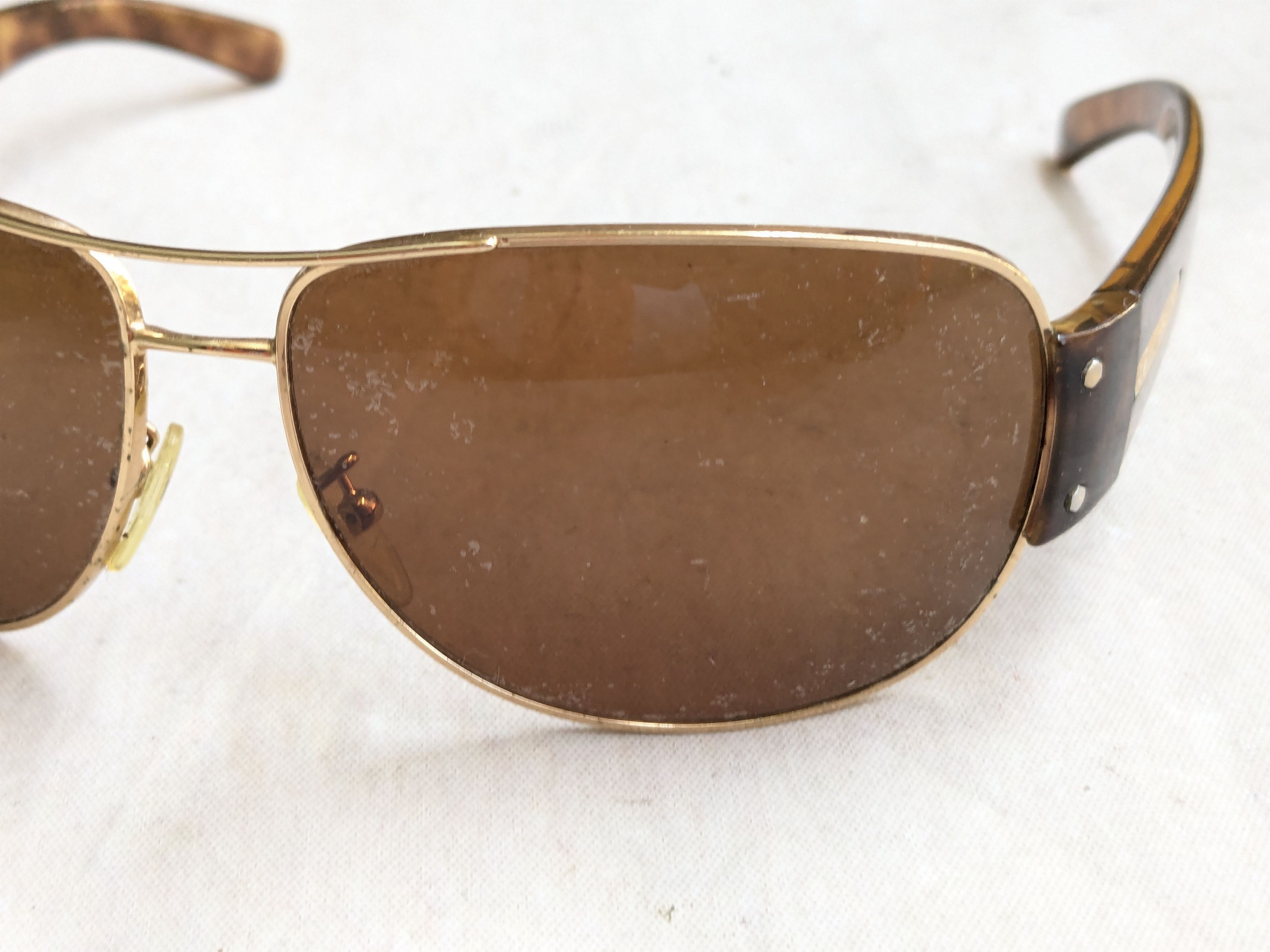 Prada Prada Sunglasses SPR52G Brown Tortoiseshell Havana Size ONE SIZE - 3 Thumbnail