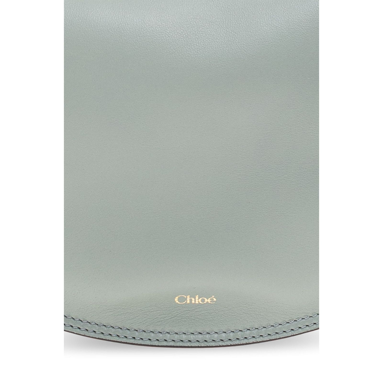 Chloe Chloe Icons Bluish Green Soft Leather Shoulder Bag New & Aut Size ONE SIZE - 5 Thumbnail