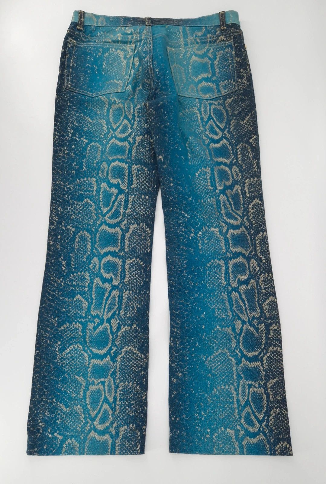 Roberto Cavalli Vintage Cavalli Python Snakeskin jeans Size US 30 / EU 46 - 5 Thumbnail