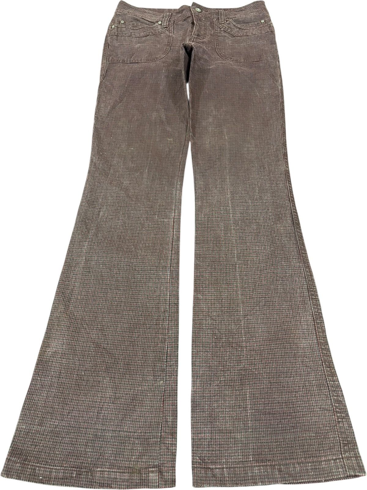 Japanese Brand Vintage Japanese Brand Brown Bootcut Flare Jeans Size US 30 / EU 46 - 1 Thumbnail