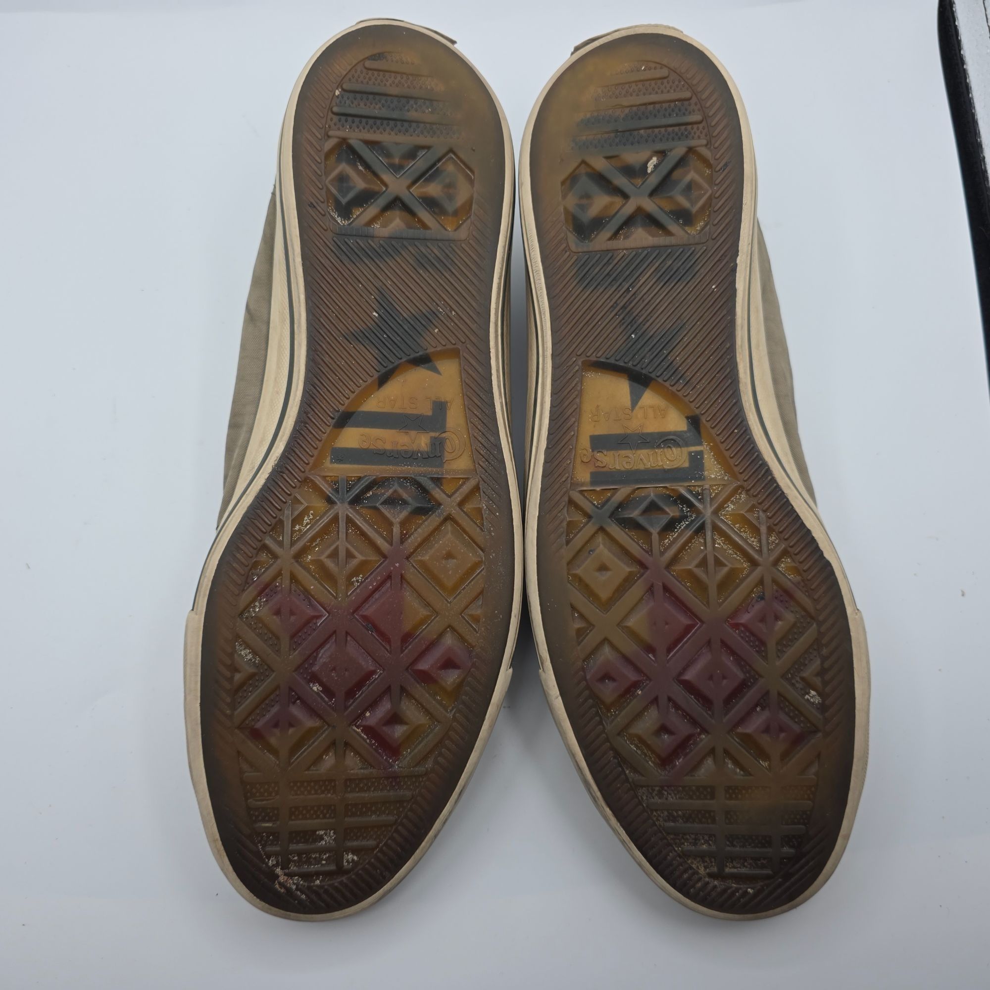 Converse × John Varvatos Converse x John Varvatos Mens Size 11 Gray Laceless Slip On Size US 11 / EU 44 - 8 Thumbnail