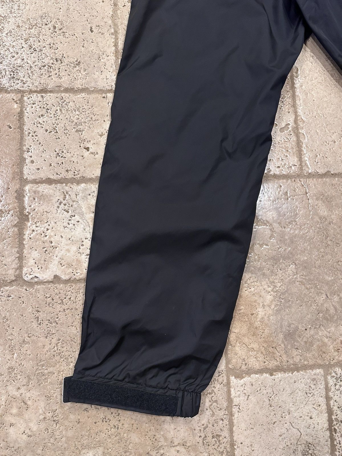 Prada Prada SS18 Nylon Garbardine Logo Black Striped Track Pants Size US 36 / EU 52 - 6 Thumbnail