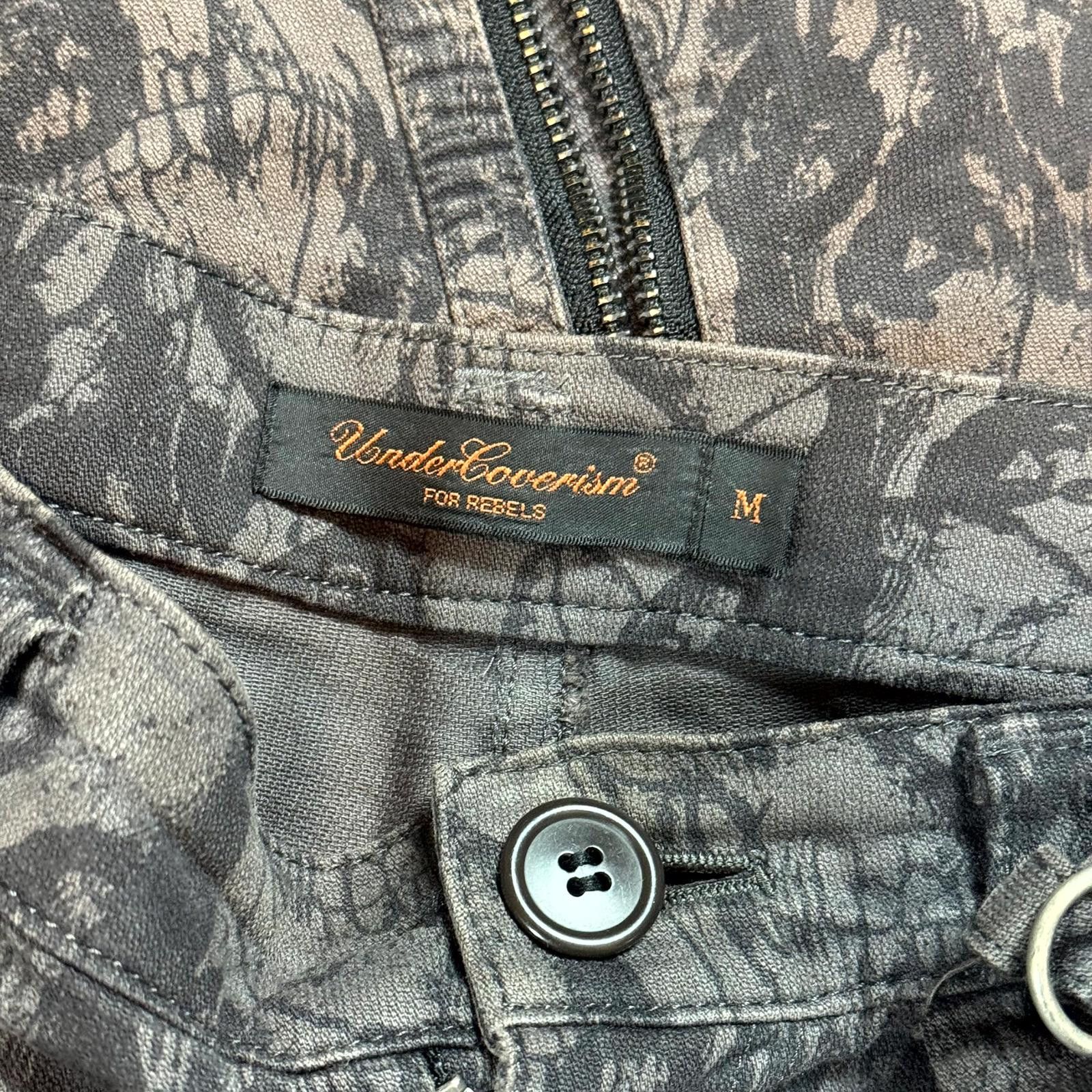 Undercover AW03 Undercover ‘Osama Skull’ Cargo Pants Size US 32 / EU 48 - 3 Thumbnail