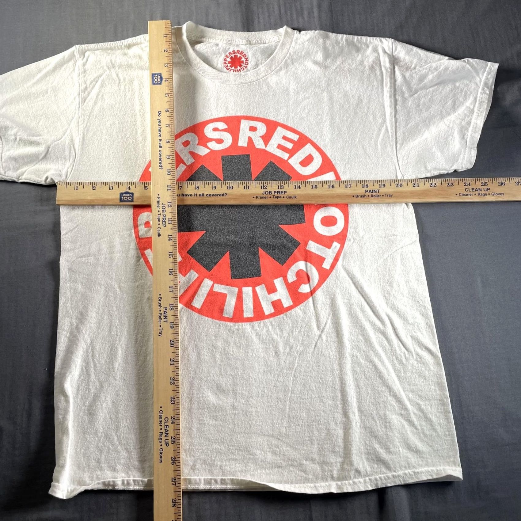 Vintage Red Hot Chili Peppers Shirt Mens Medium White Unlimited World Tour Graphic Tee Size US M / EU 48-50 / 2 - 3 Thumbnail