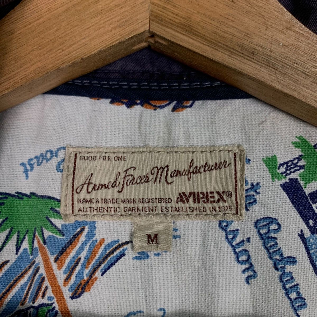 Avirex AVIREX Sailing on the Sea Short Sleeve Jacket #0631-C29 Size US M / EU 48-50 / 2 - 15 Thumbnail