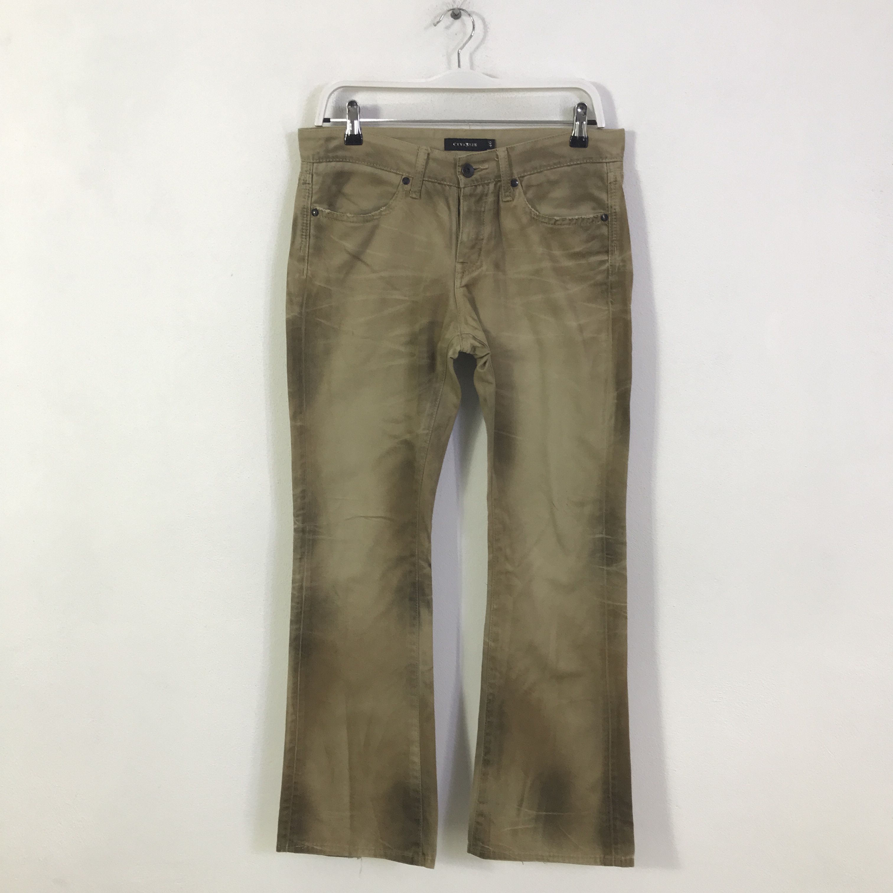 CIVARIZE Flare civarize punk design Bootcut pants K118B21 Size US 32 / EU 48 - 1 Thumbnail