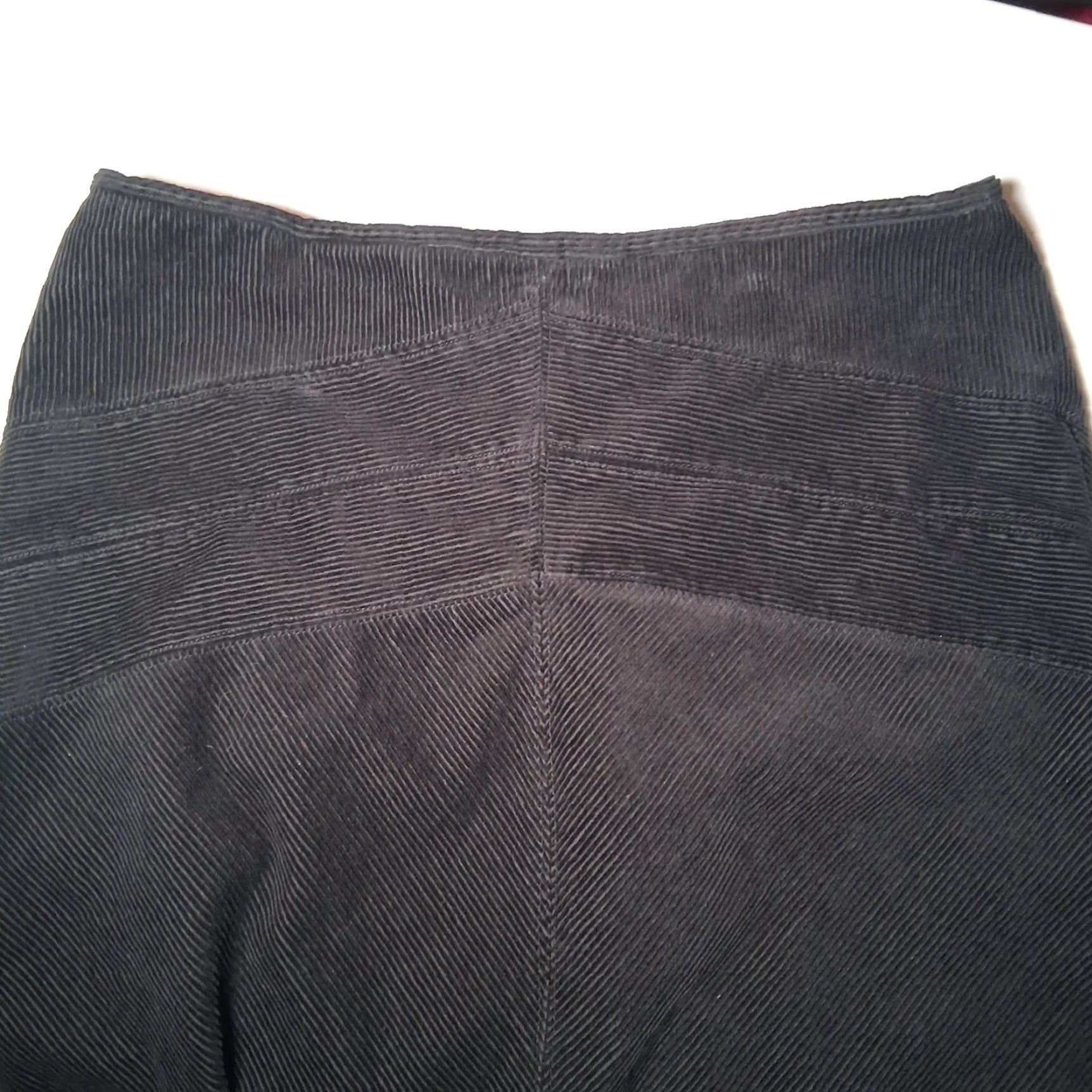 Vintage Woolrich Skirt Corduroy Midi A-Line 14 Women Black Zip Woolrich Size 36" / US 14 / IT 50 - 3 Thumbnail