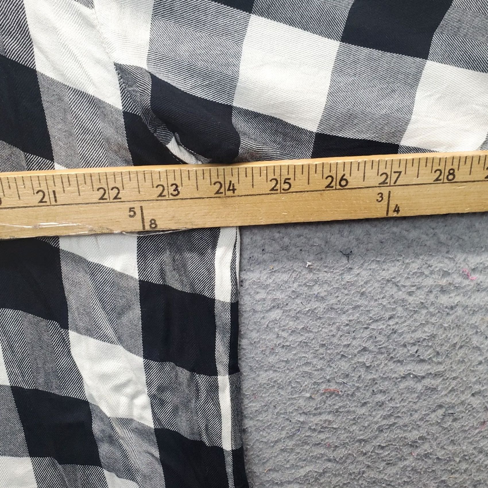 J. Jill J. Jill Shirt Womens L Multicolor Buffalo Plaid Long Sleeve Button-Up High Low Slit Casual Size L / US 10 / IT 46 - 3 Thumbnail