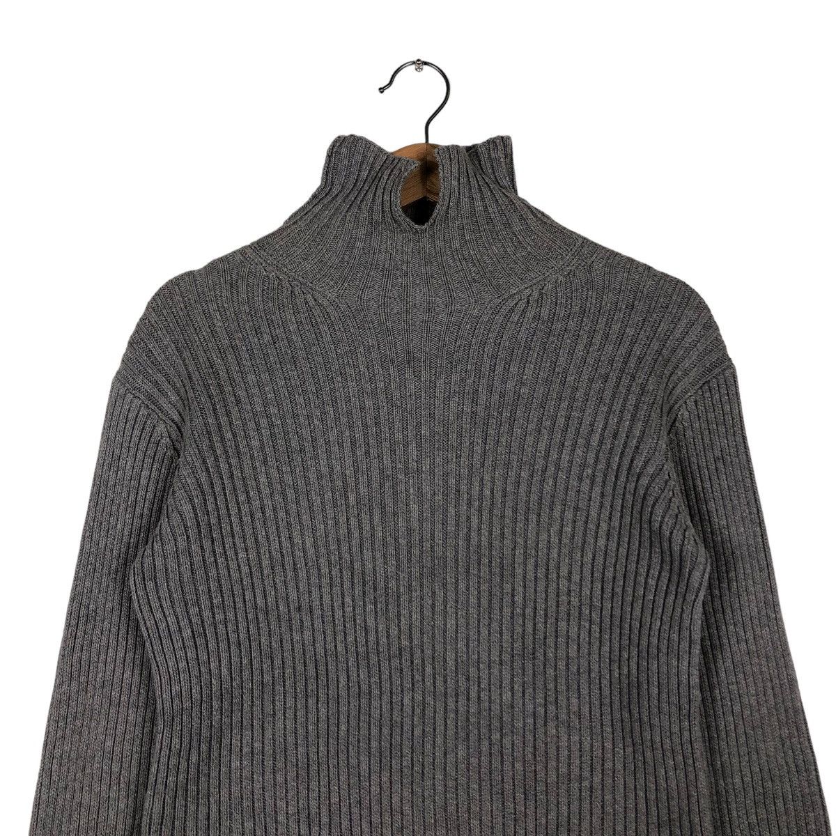 Yohji Yamamoto 🔥TURTLE NECK KNIT SWEATSHIRT Y’S YOHJI YAMAMOTO Size US M / EU 48-50 / 2 - 2 Thumbnail