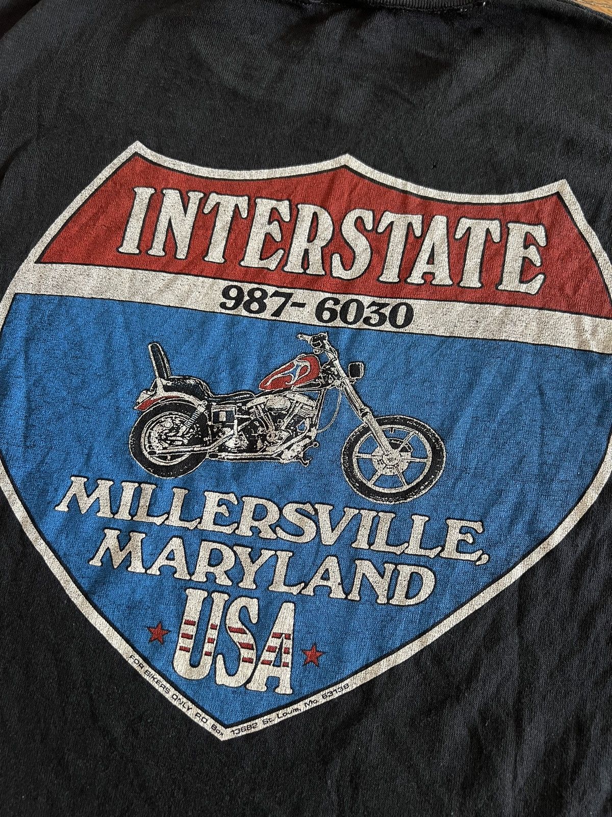 Harley Davidson Vintage 80s Harley Davidson Real Steel Sword Tee Made in USA Size US M / EU 48-50 / 2 - 7 Thumbnail
