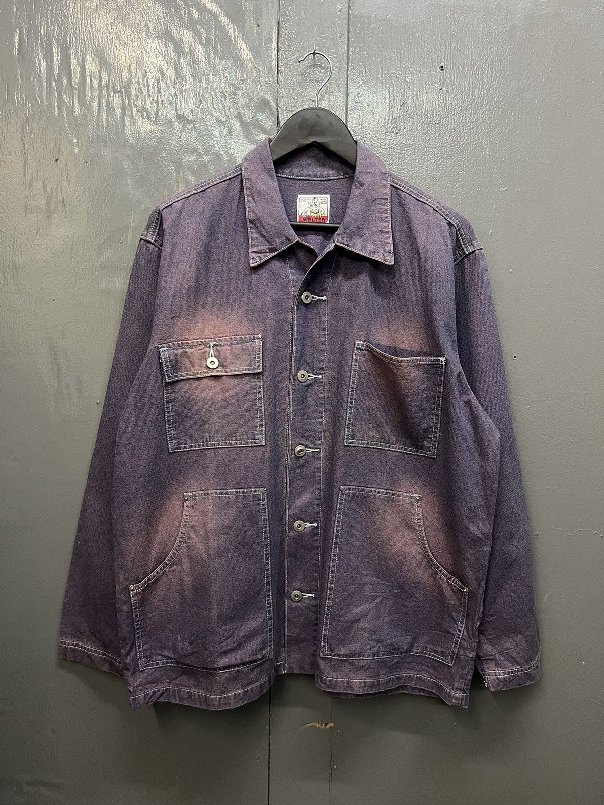 Vintage Vintage Welter Work Wear Jacket Size US XL / EU 56 / 4 - 1 Thumbnail