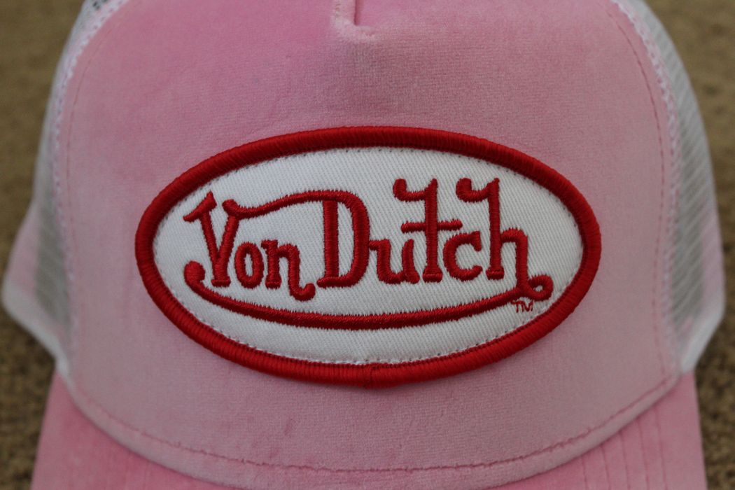 Pink Crush Velvet Trucker