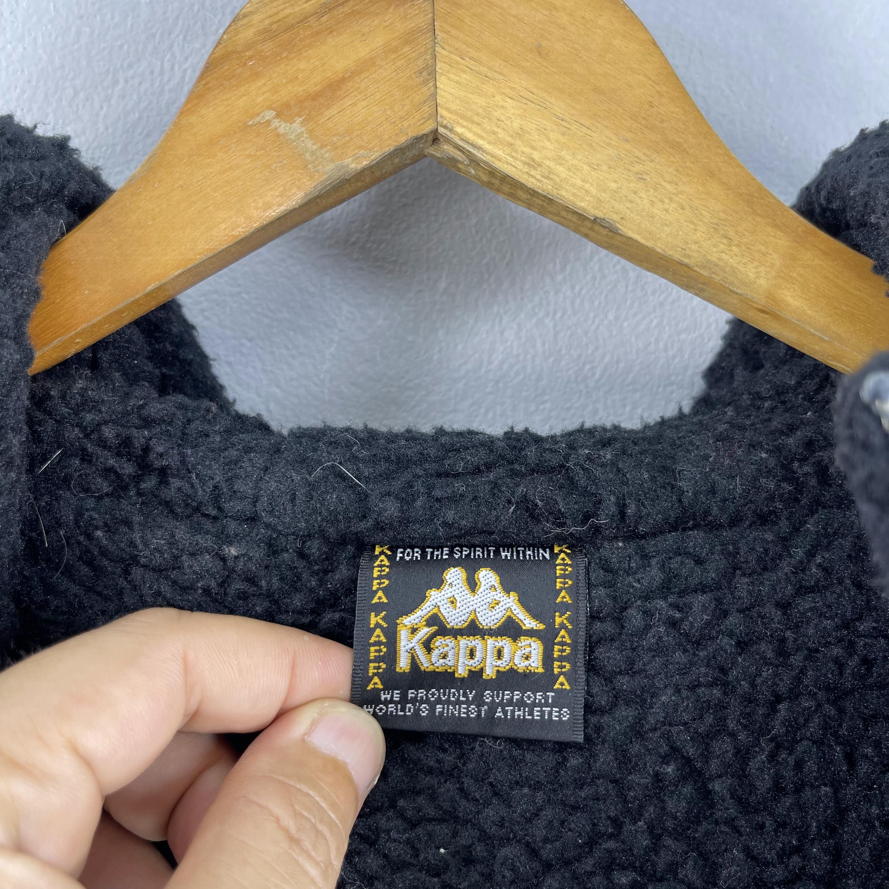 Kappa Vintage 90s KAPPA Sherpa Fleece Heavy Winter Jacket Size US L / EU 52-54 / 3 - 5 Thumbnail