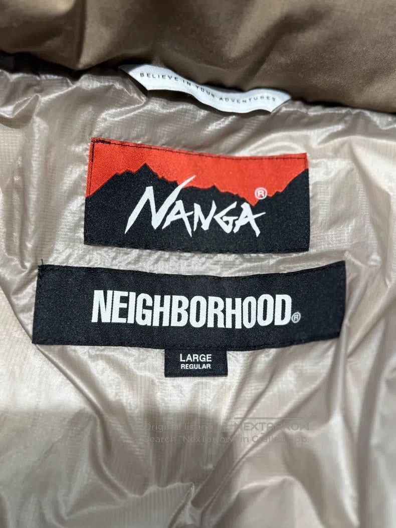 Neighborhood Neighborhood Nissan Hooded Down Jacket Size US L / EU 52-54 / 3 - 6 Thumbnail