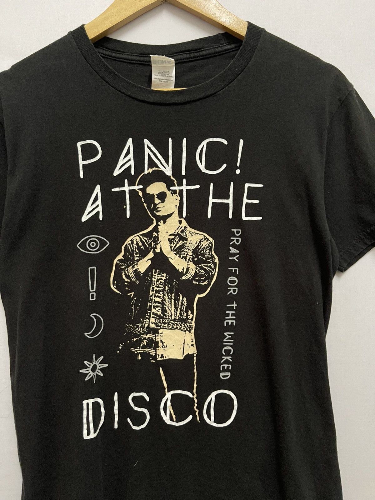 Band Tees Vintage Panic At The Disco Tee Black Small Size US S / EU 44-46 / 1 - 2 Thumbnail