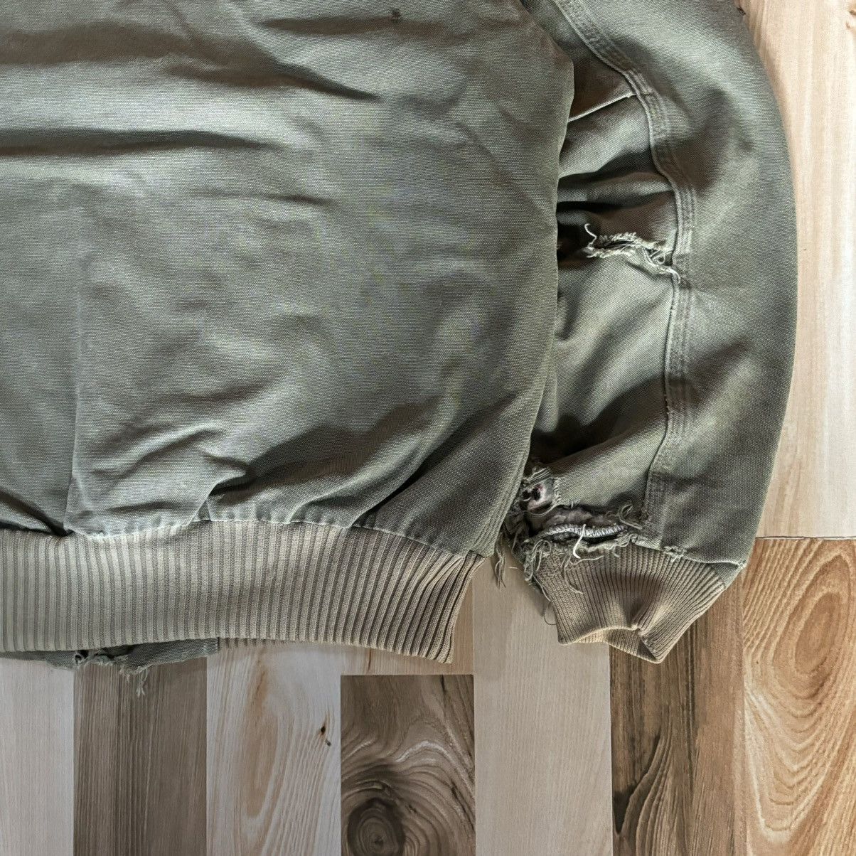 Carhartt Vintage 00s Carhartt Distressed Santa FE Jacket J14 LOV Size US L / EU 52-54 / 3 - 12 Thumbnail