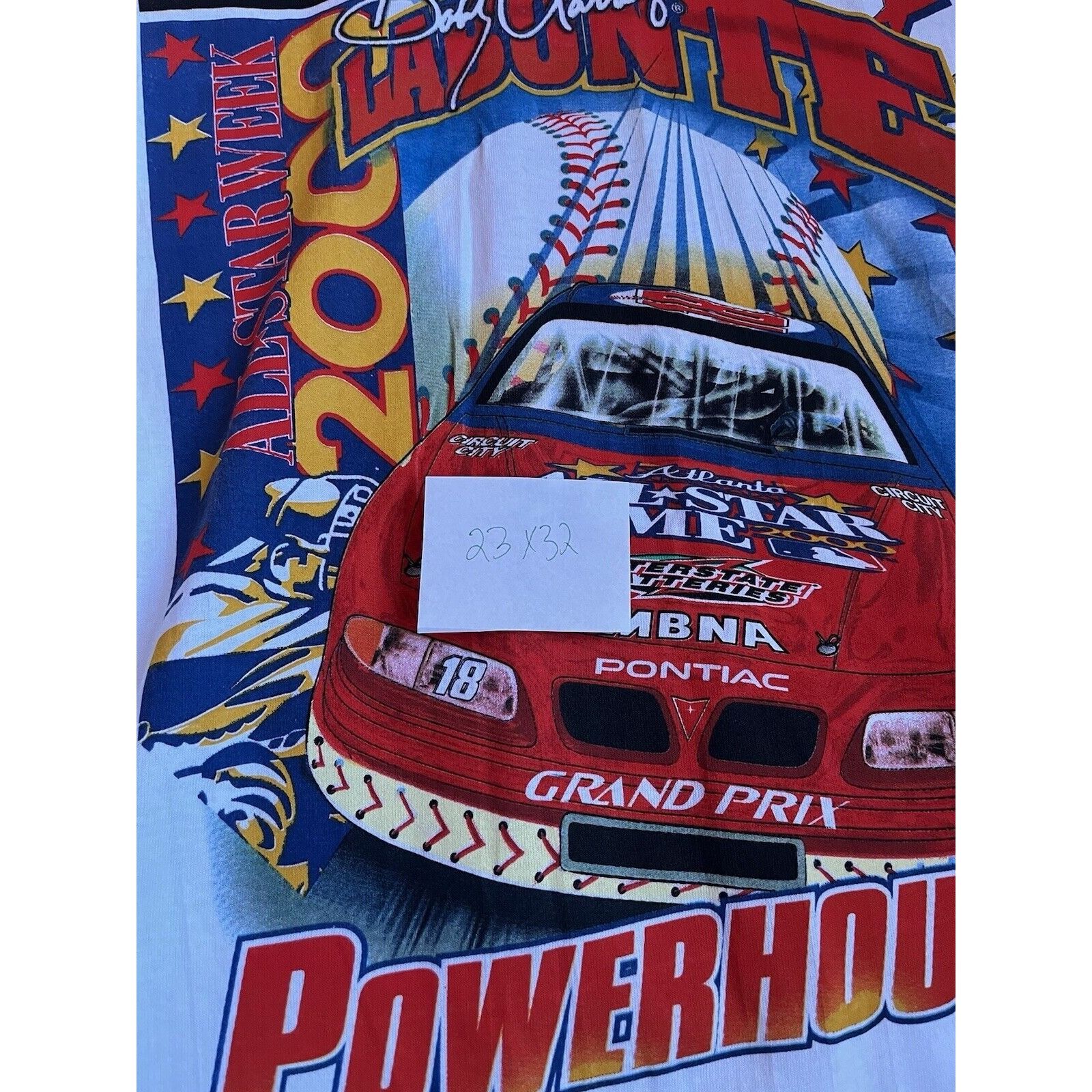 NASCAR VINTAGE NASCAR BOBBY LABONTE 18 RACING ALL STAR WEEK T SHIRT Size US XL / EU 56 / 4 - 7 Thumbnail