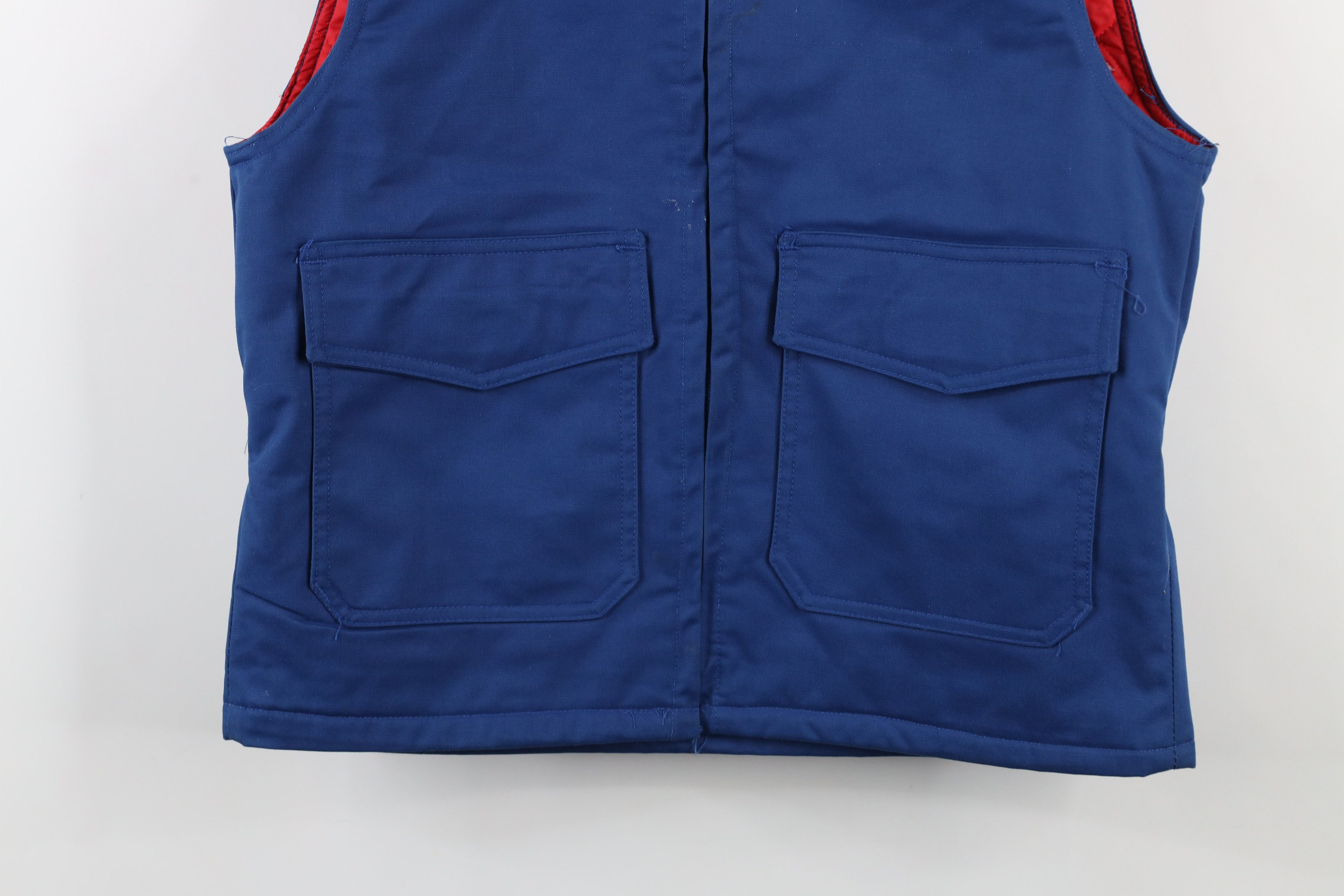 Vintage Vintage 90s Streetwear Quilted Workwear Vest Jacket USA Size US M / EU 48-50 / 2 - 3 Thumbnail