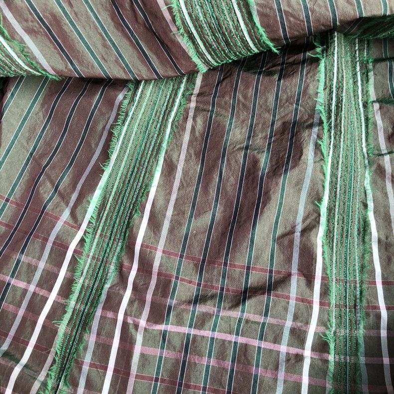 Issey Miyake Issey Miyake size:2 A green British-style skirt Size 23" - 5 Thumbnail