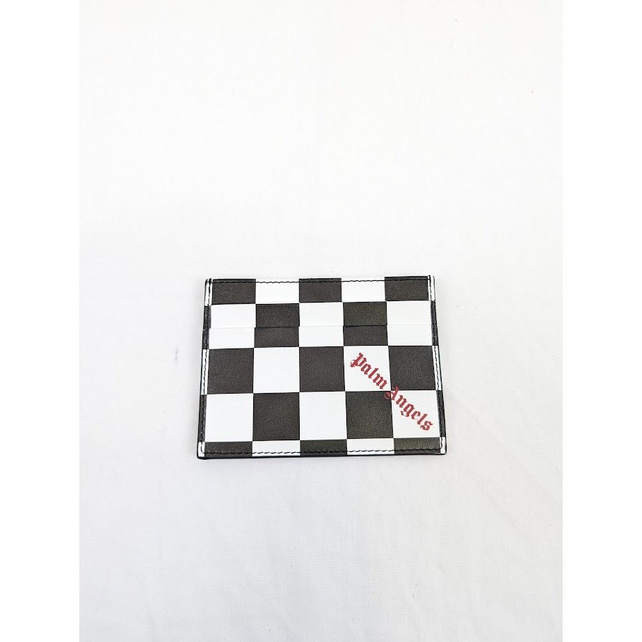 Palm Angels o1rshd1 Size: OS / Printed Card Holder in Black/White Size ONE SIZE - 1 Thumbnail