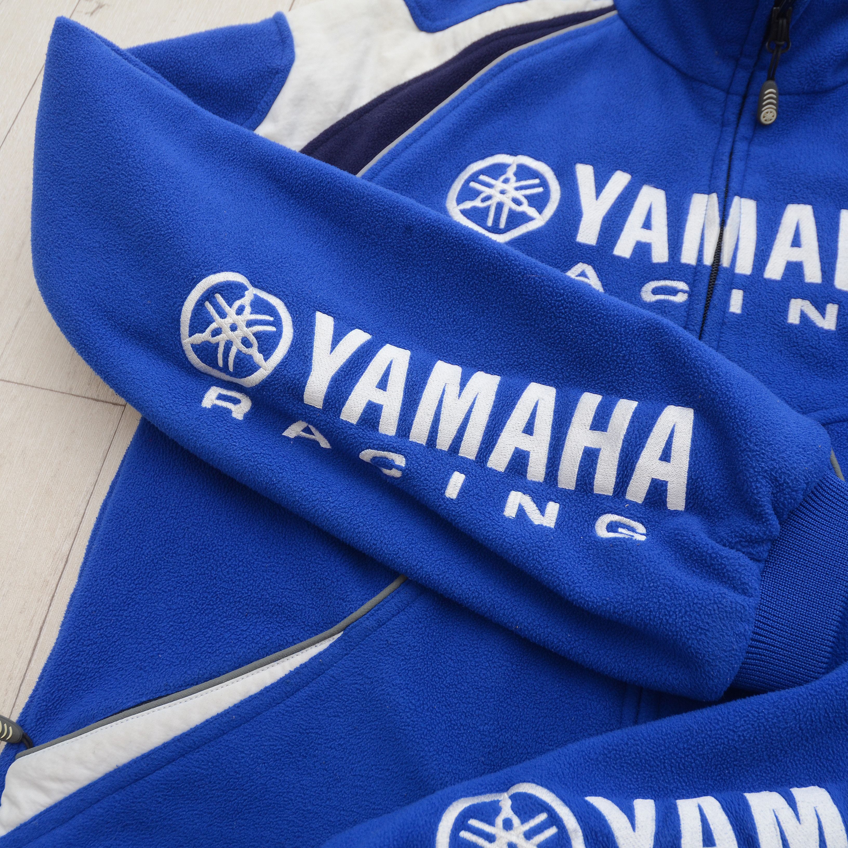 Yamaha Vintage Yamaha Racing Fleece Jacket Full Zip Y2K Big Logo Size US S / EU 44-46 / 1 - 10 Thumbnail