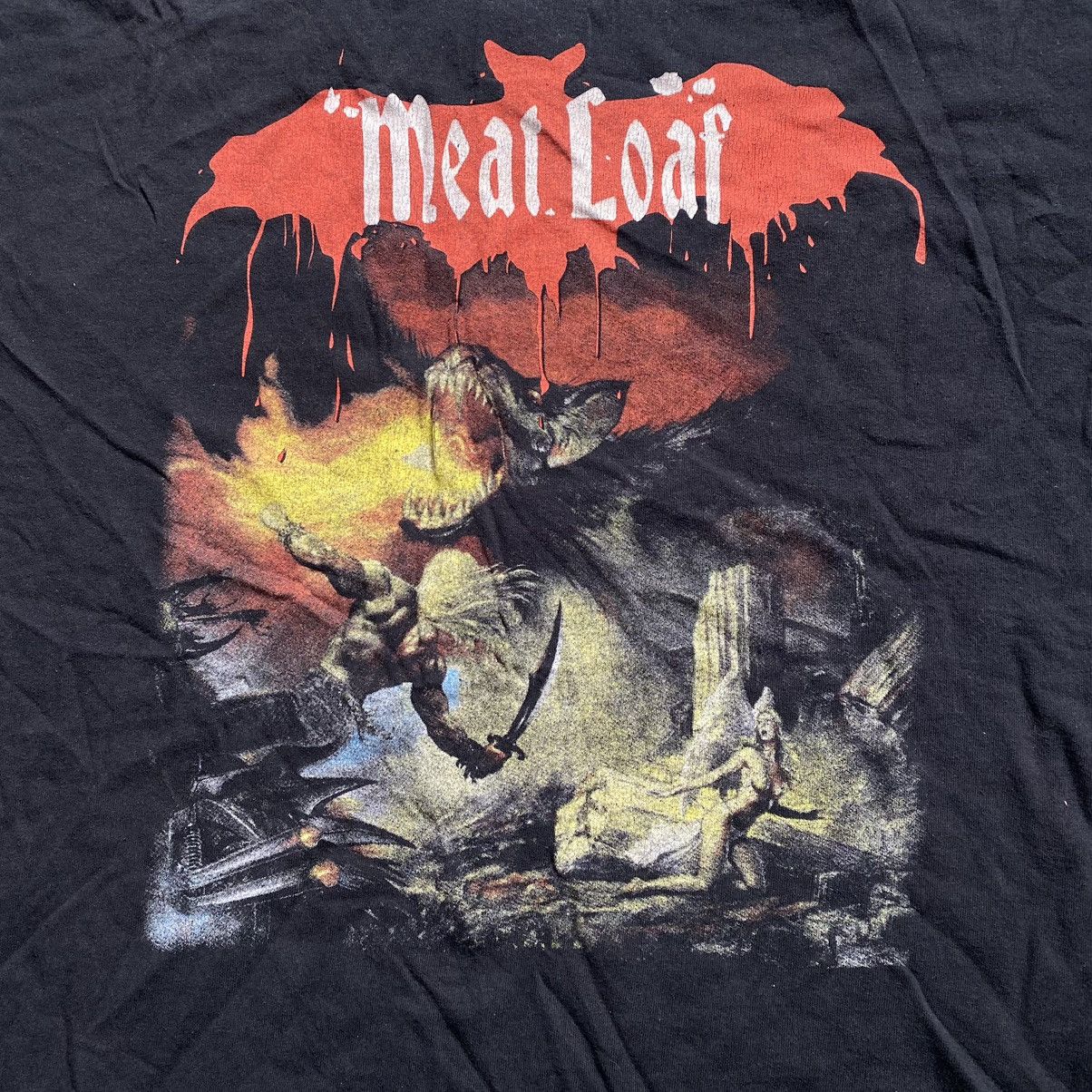 Band Tees MEAT LOAF 2007 TOUR ROCK BAND T SHIRT Size US XL / EU 56 / 4 - 3 Thumbnail