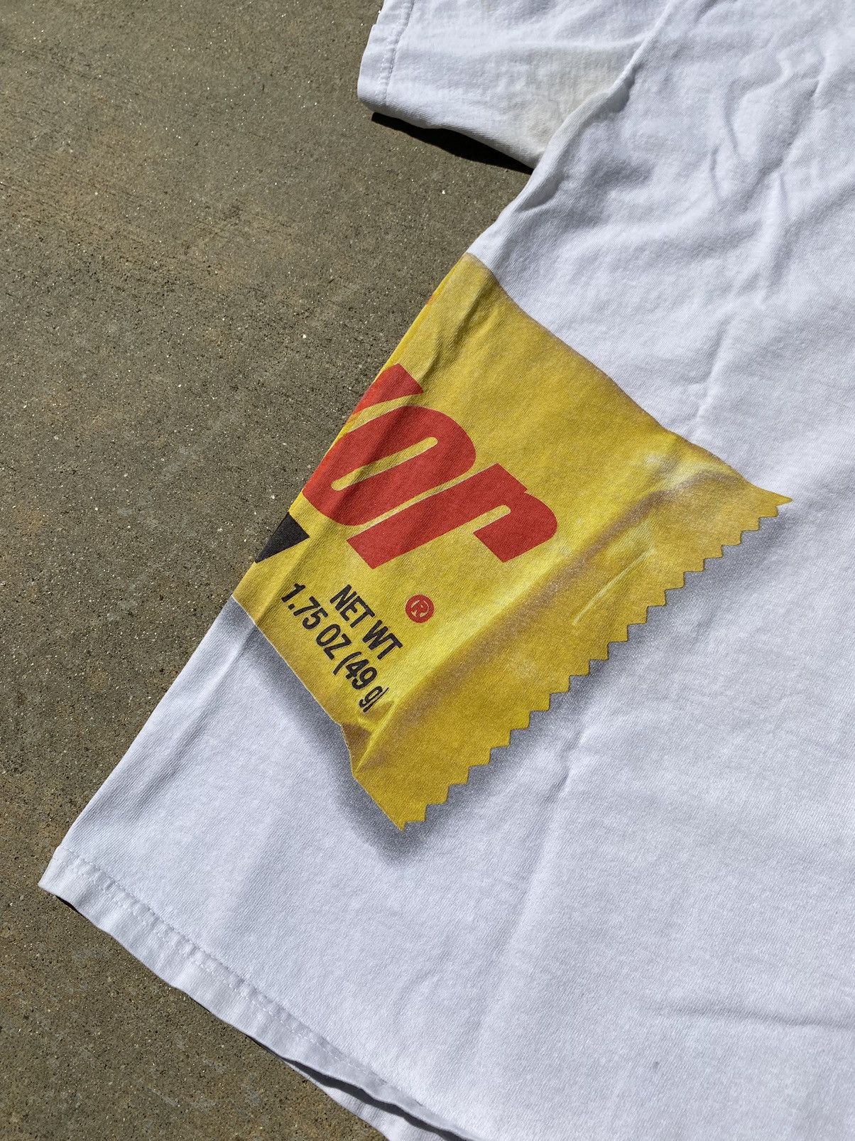 Stussy × Vintage VINTAGE Stüssy Mad Flavor Candy Bar Tee Size US M / EU 48-50 / 2 - 4 Thumbnail