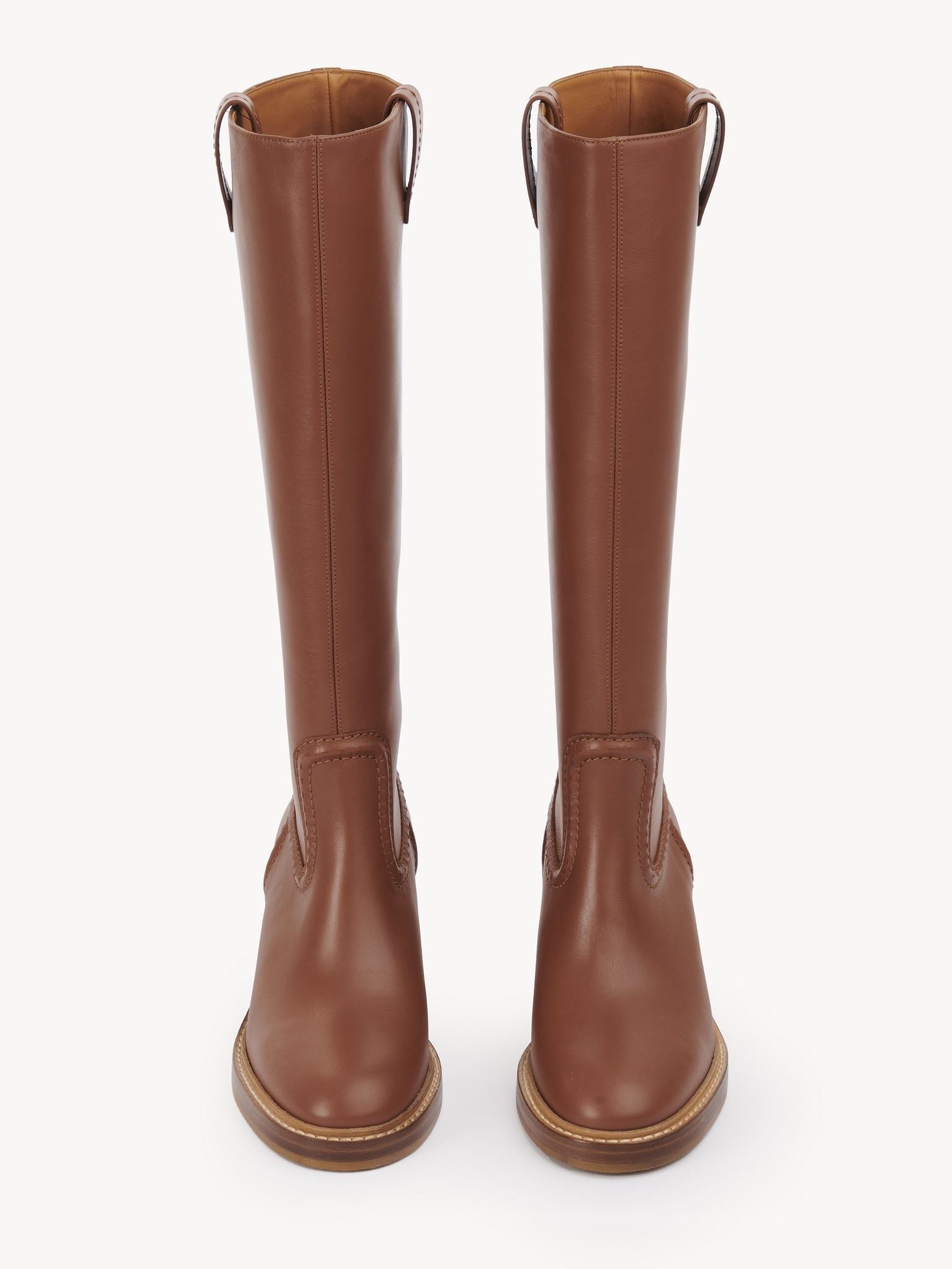 Chloe o1loc1c1024 Mallo Boots in Caramello Size US 5 / IT 35 - 4 Thumbnail