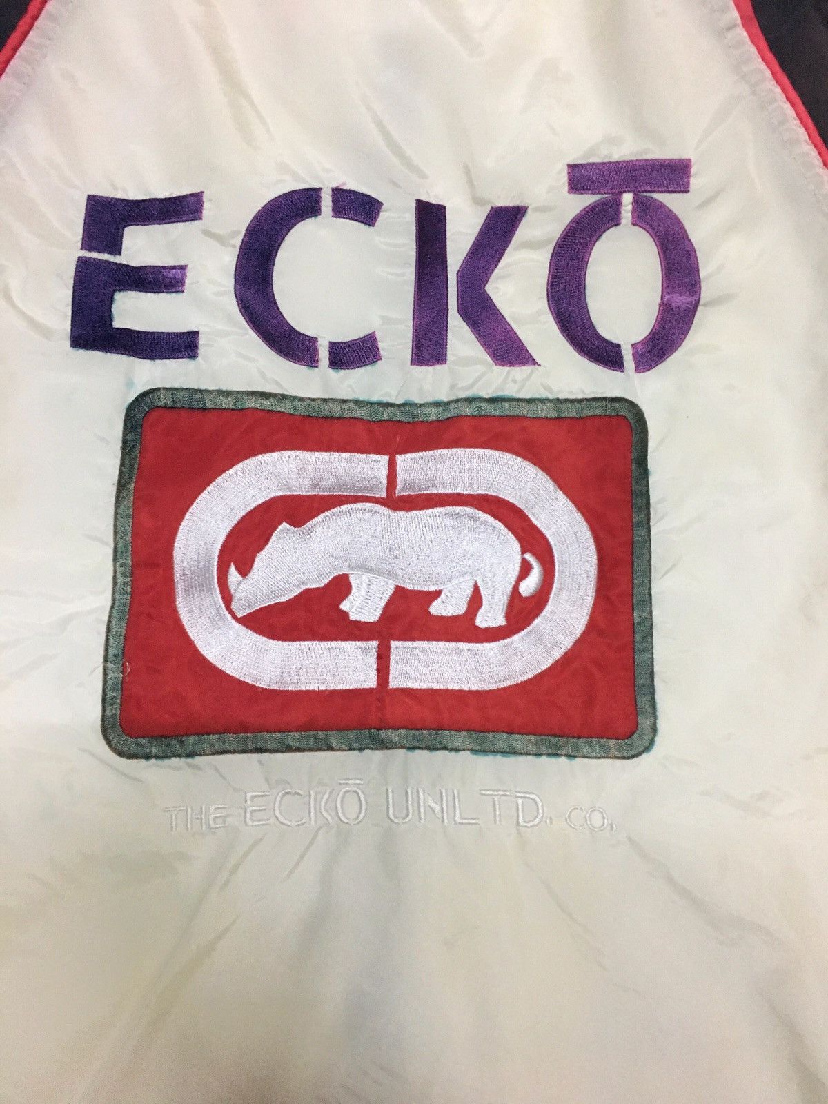 Ecko Unltd. Vintage ECKO UNLTD Zipper Light Jacket With Hoddies Size US XL / EU 56 / 4 - 11 Thumbnail