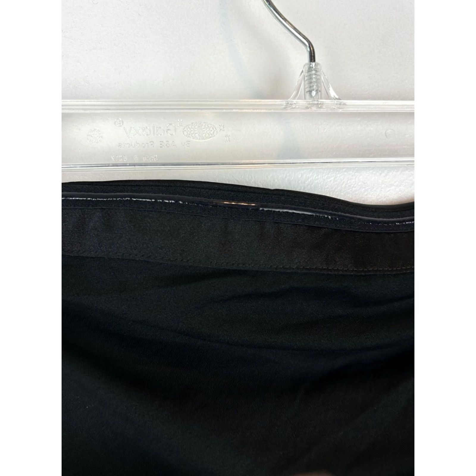 Express VINTAGE Express Slip Dress Womens S Strapless Black Satin Midi Event Evening Cocktail Size S / US 4 / IT 40 - 6 Thumbnail