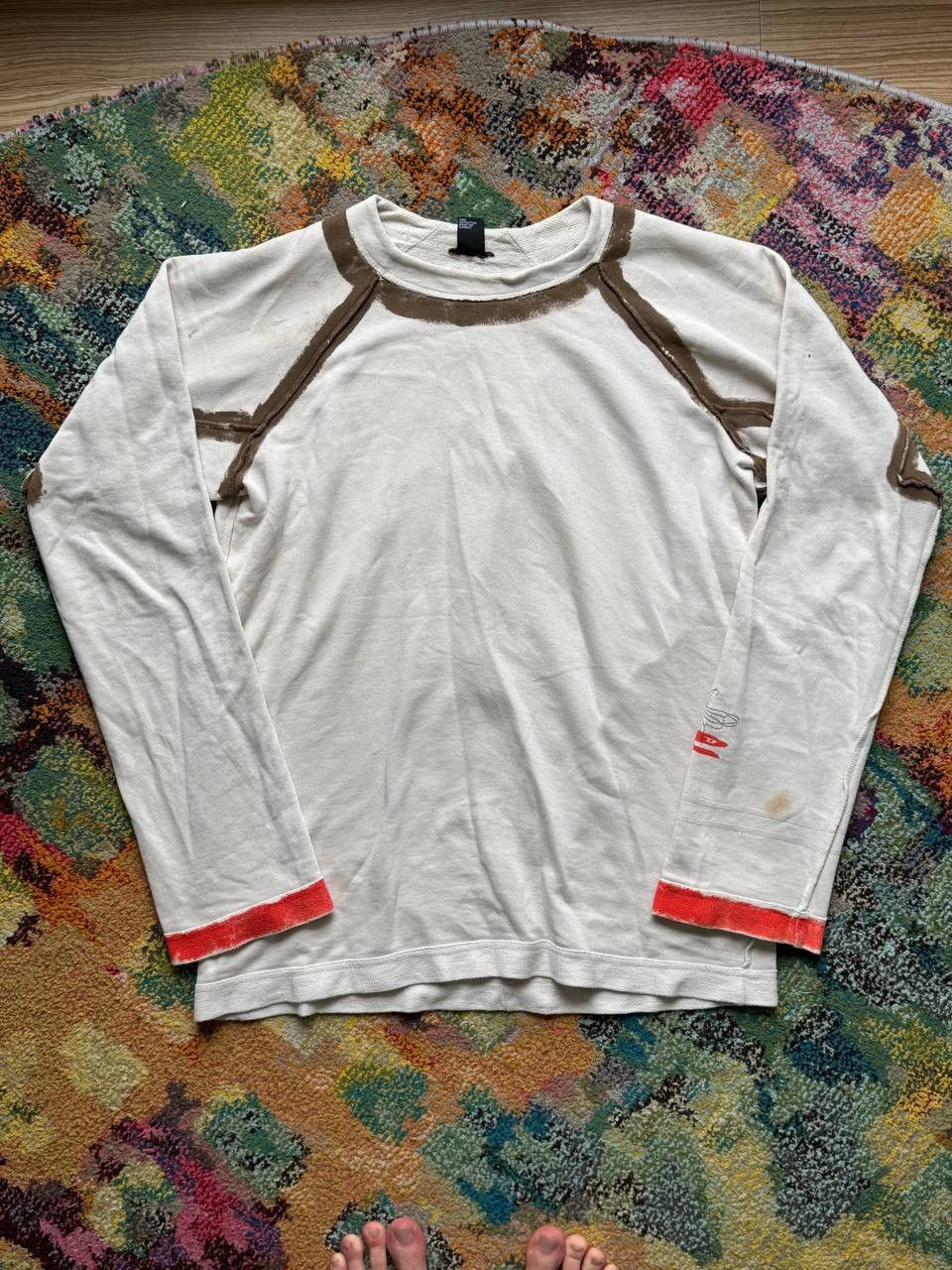 Diesel × Vintage Rare Vintage Diesel LongSleeve Size US L / EU 52-54 / 3 - 1 Thumbnail