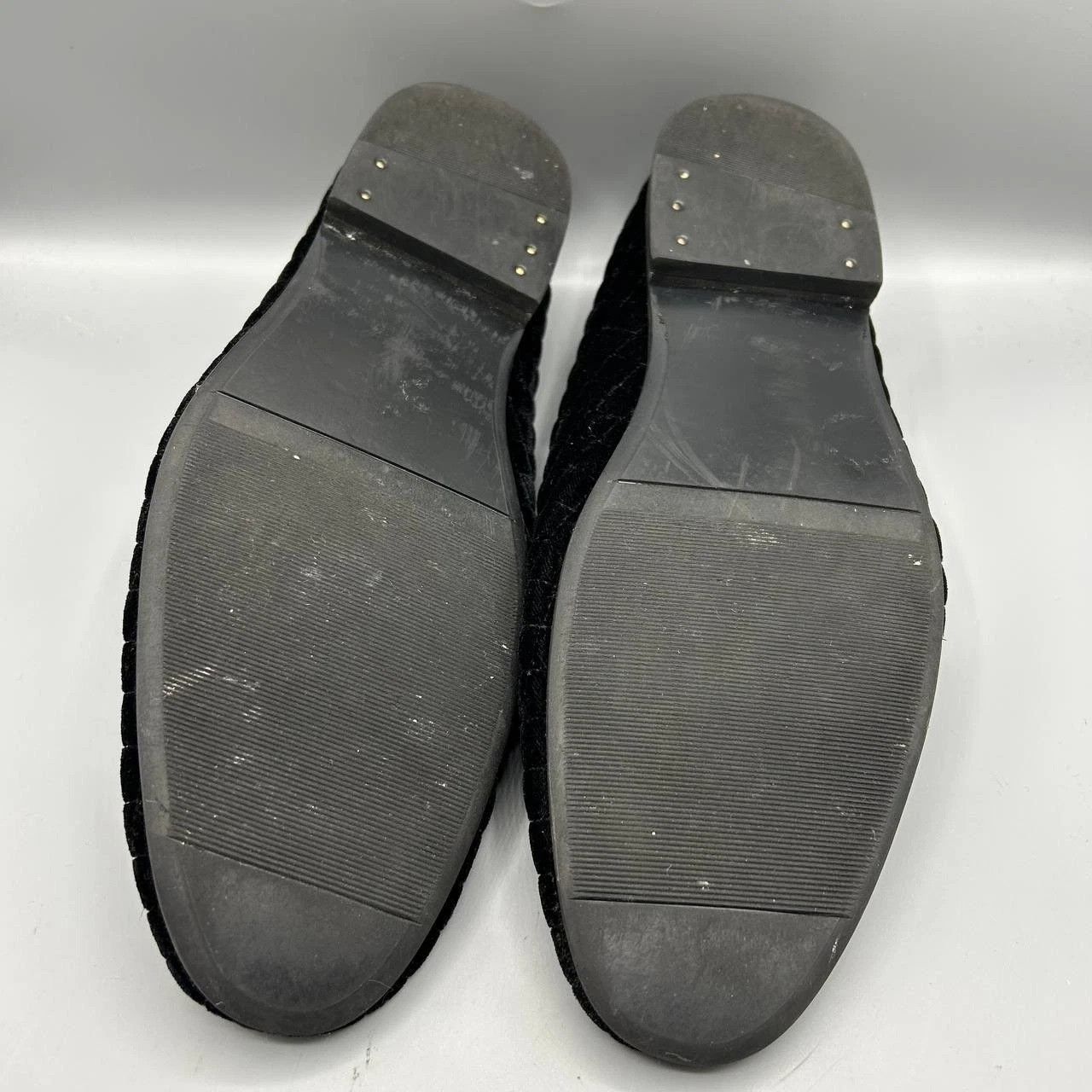 Giorgio Brutini Giorgio Brutini Quilted Velvet Loafers Smoking 176271 10.5M Size US 10.5 / EU 43-44 - 10 Thumbnail