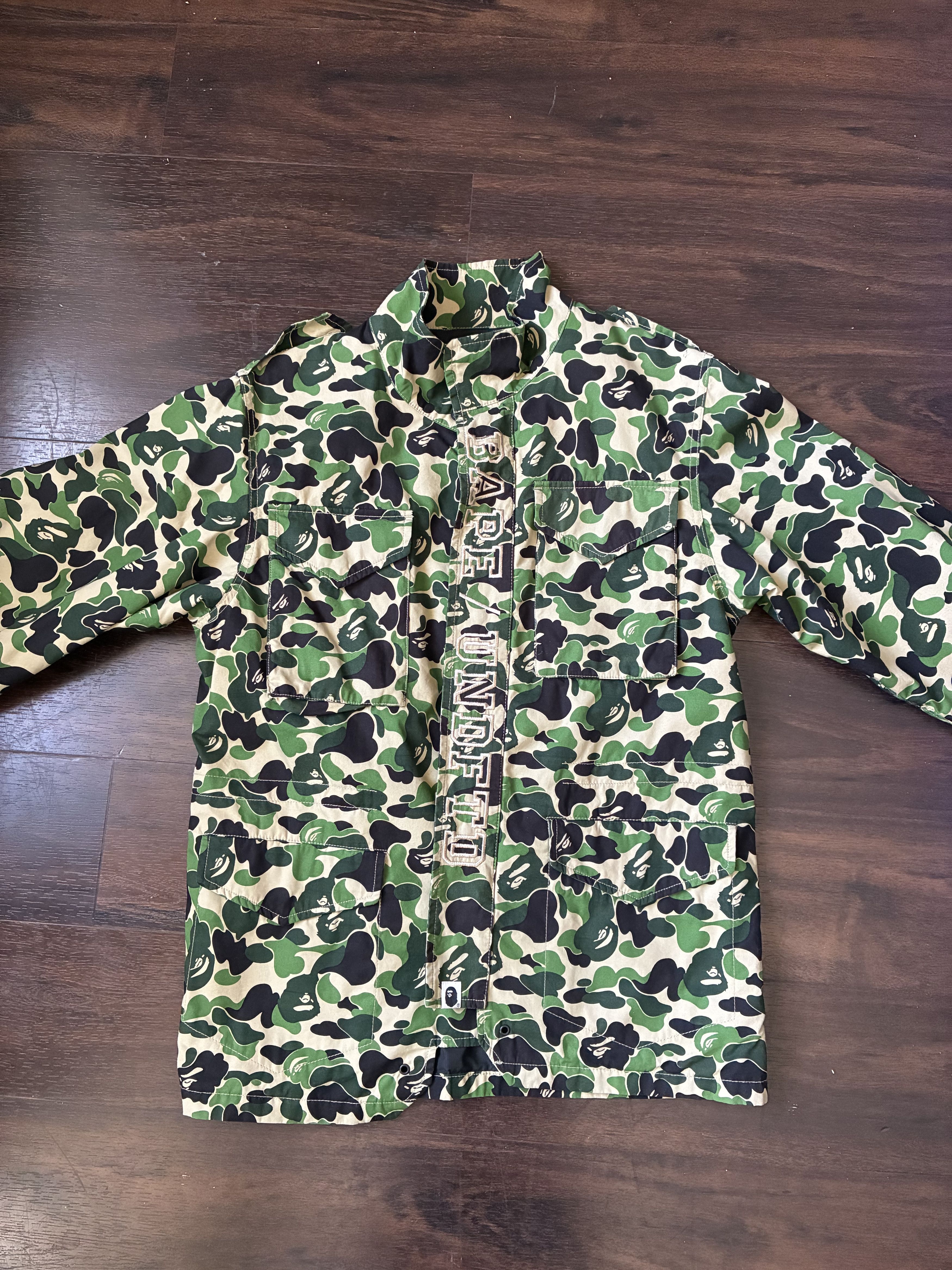 Bape BAPE X Undefeated ABC Camo Zip Up M-65 Size US M / EU 48-50 / 2 - 1 Thumbnail