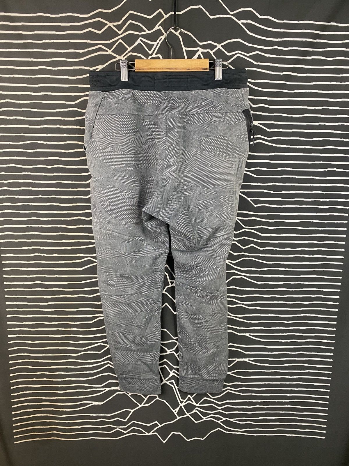 Nike Nike Tech Fleece Joggers "Big Tooth" Digital Camo Grey Size US 31 - 5 Thumbnail
