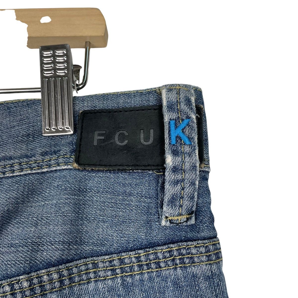 FCUK × French Connection × Jean 💥FCUK REGULAR STRAIGHT LEG JEAN Size US 34 / EU 50 - 10 Thumbnail
