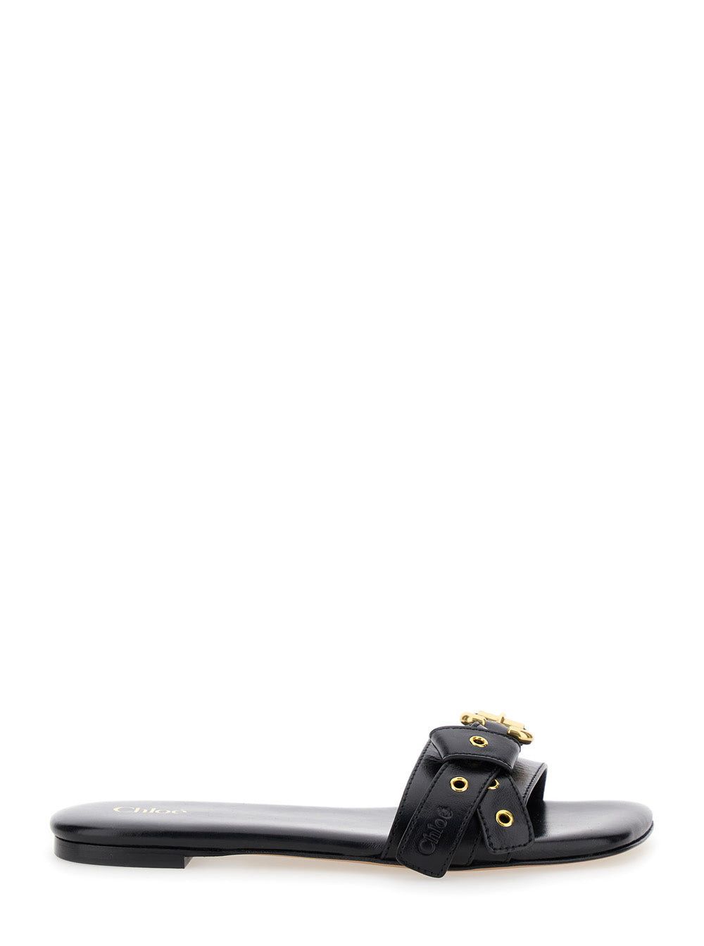 Chloe o1loc1c10226 Mae Sandals in Black Size US 8 / IT 38 - 1 Thumbnail