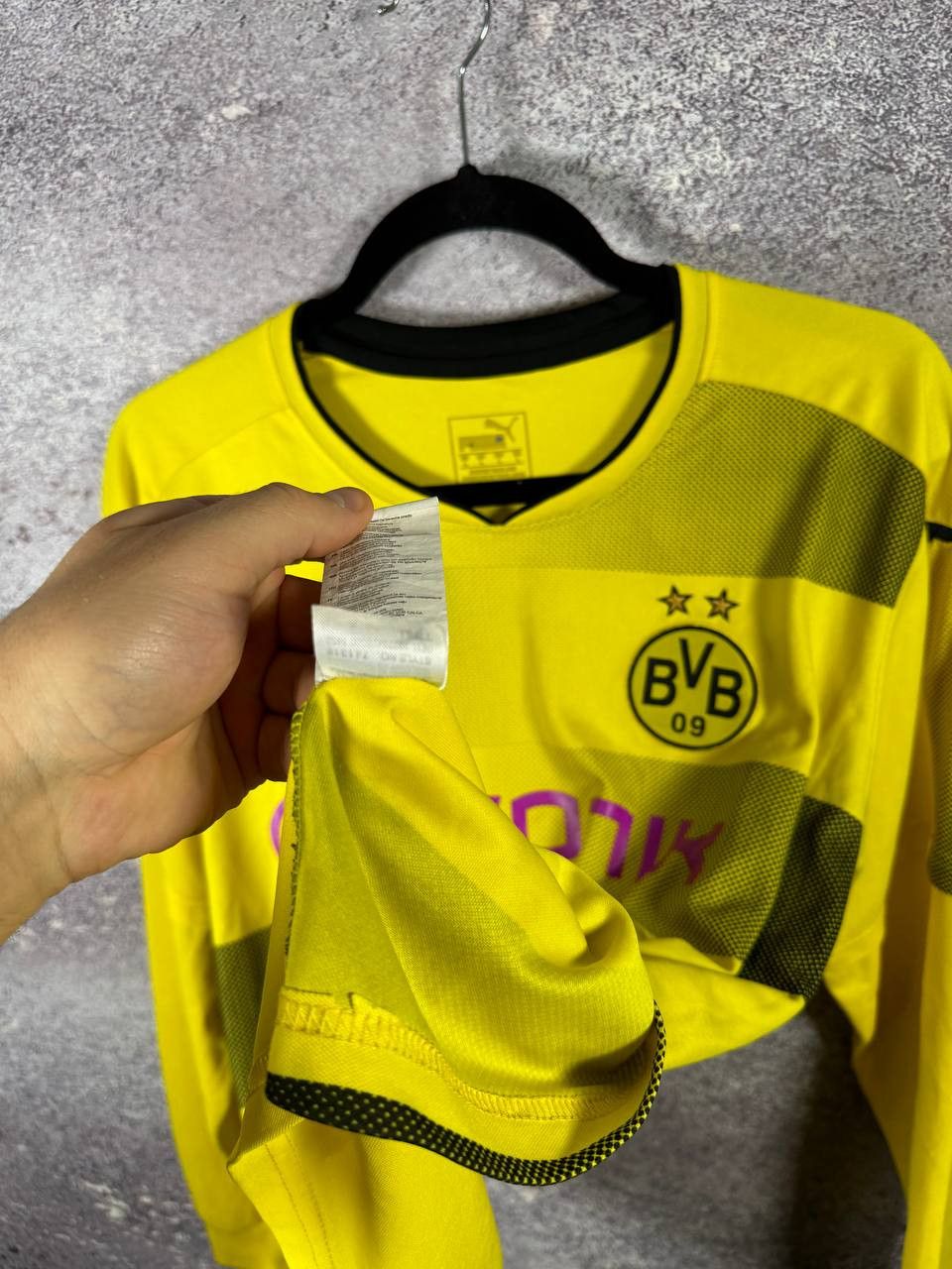 Puma × Vintage REUS Vintage Borussia Dortmund 2017/18 Puma Soccer Jersey Size US L / EU 52-54 / 3 - 15 Thumbnail