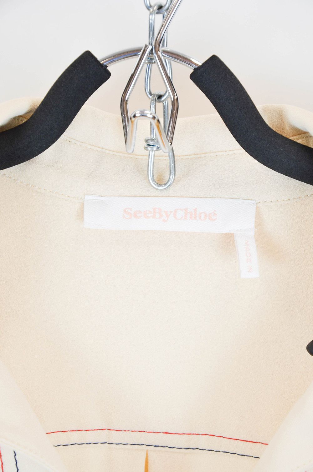 See by Chloe See By Chloé Blouse – Beige IT 42 US 6 Size M / US 6-8 / IT 42-44 - 4 Thumbnail