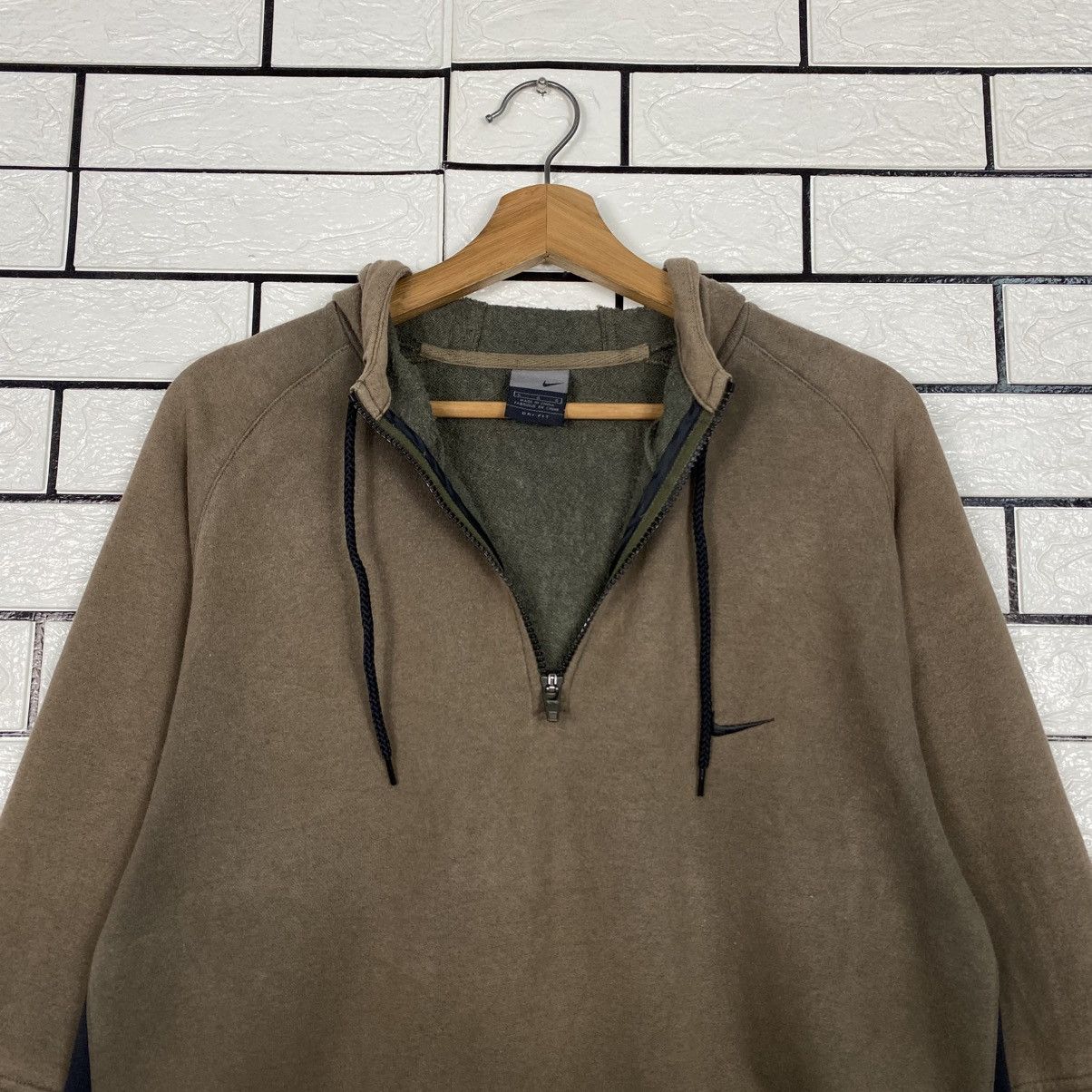 Nike Anorak Half Zipper Sweater Collar Nike Small Pony Size US L / EU 52-54 / 3 - 15 Thumbnail