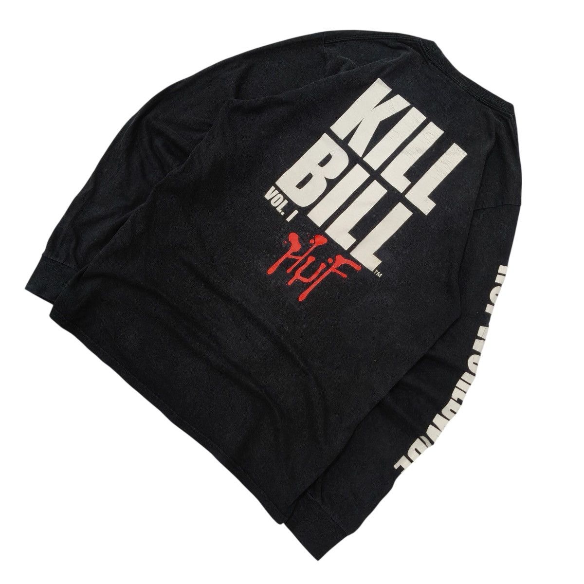 Huf Vintage Y2K Huf Worldwide Kill Bill Vol 1 Long Sleeve Tee Size US M / EU 48-50 / 2 - 6 Thumbnail