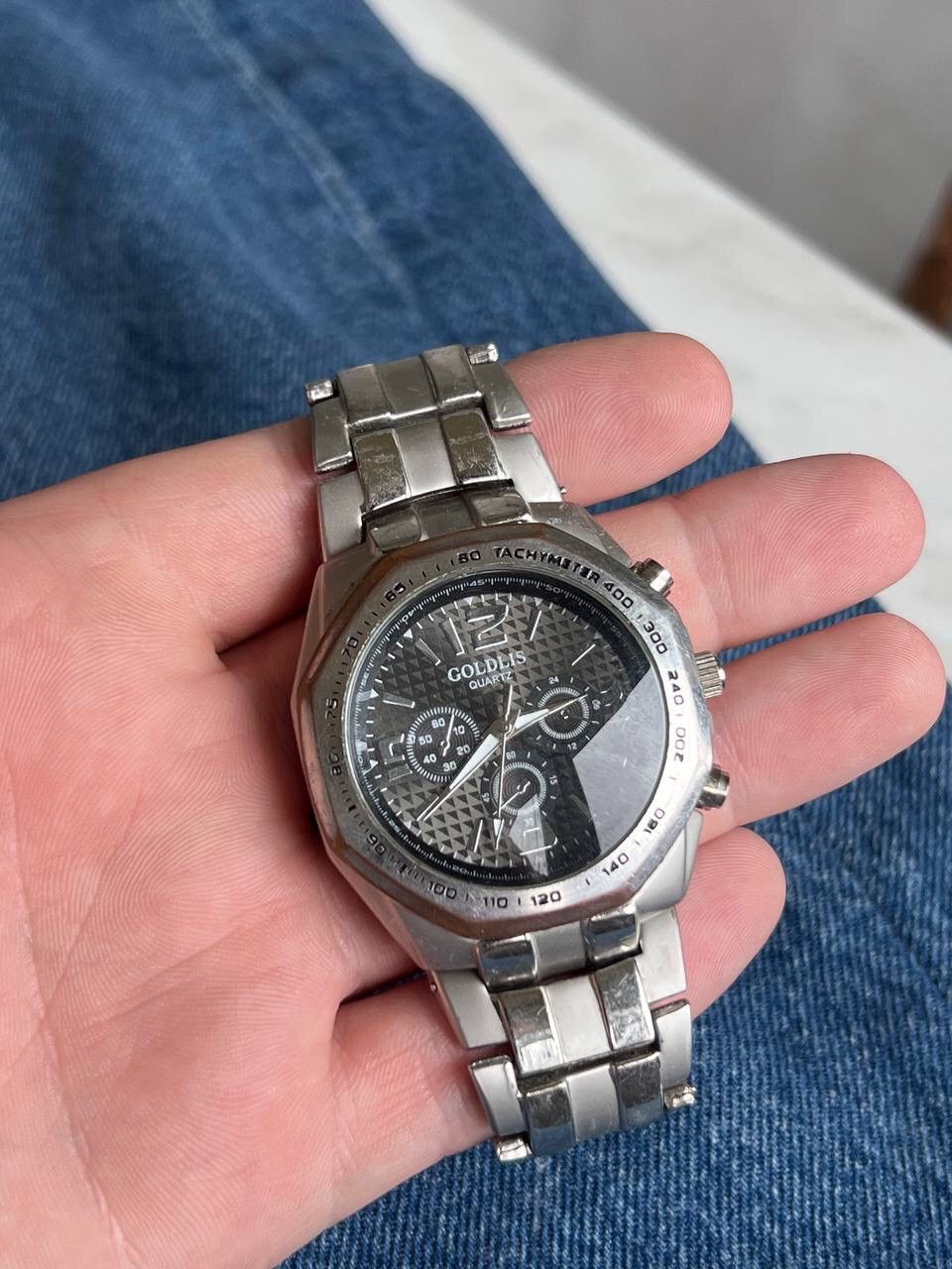 Japanese Brand × Vintage Vintage Japanese style futuristic Watch Big y2k Japan watch Size ONE SIZE - 1 Thumbnail
