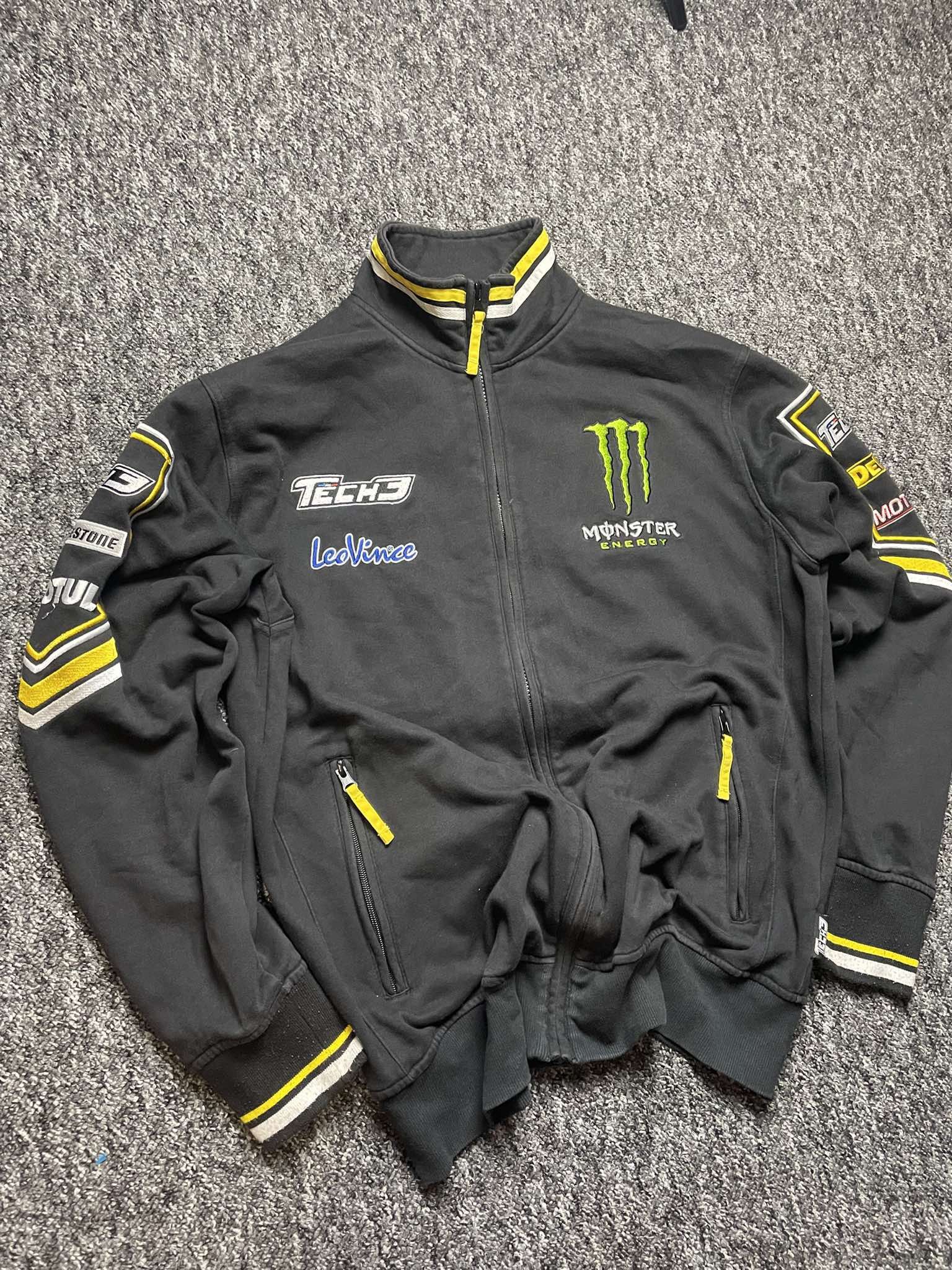Affliction Vintage zip-up sweatshirt tracksuit Monster Graphic print Size US L / EU 52-54 / 3 - 2 Thumbnail