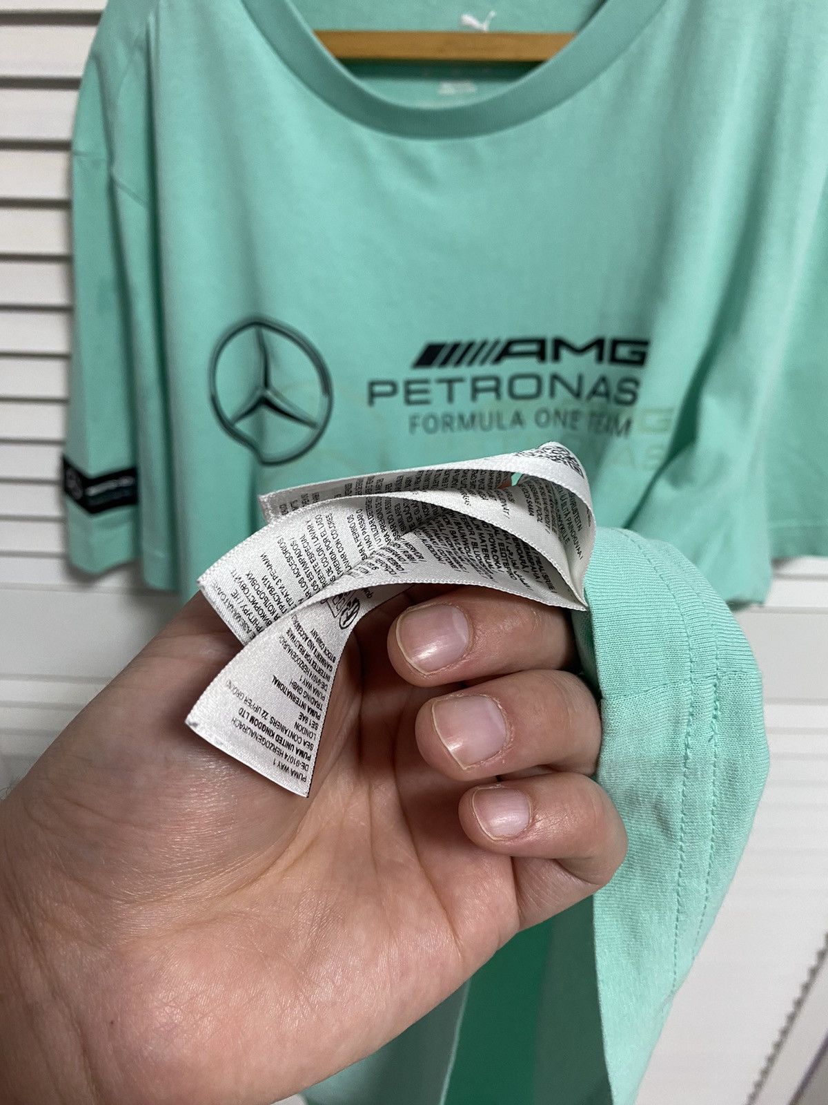 Puma Puma T-Shirt Tee Petronas AMG Mercedes Formula One Team Size US M / EU 48-50 / 2 - 8 Thumbnail