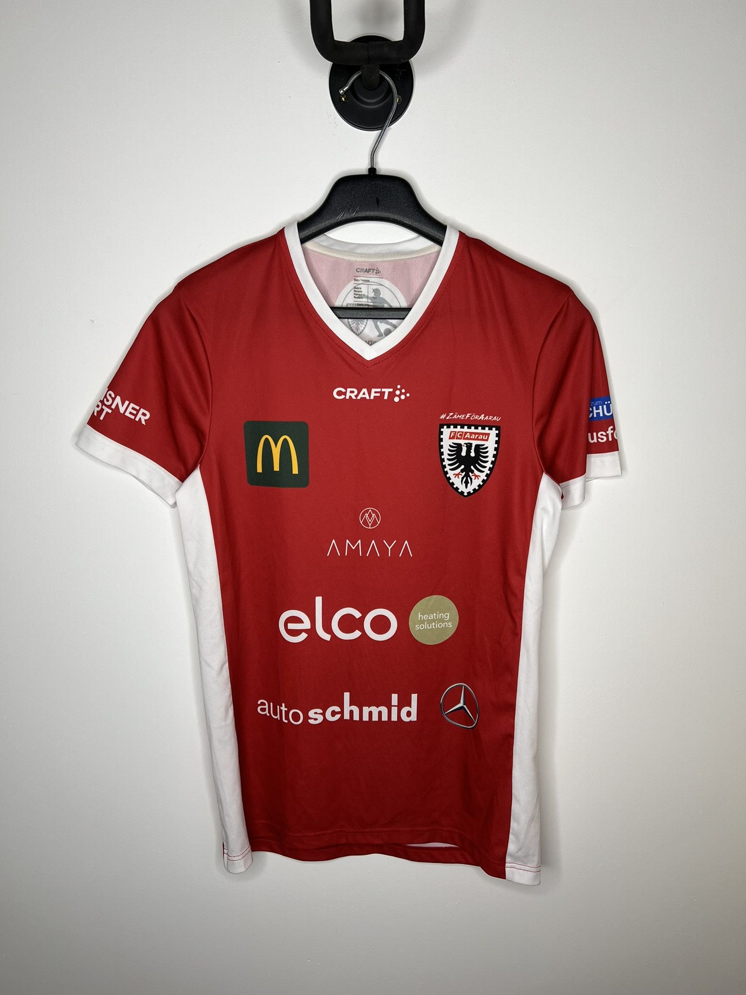 UEFA FC AARAU 2024 2025 TRAINING FOOTBALL SHIRT SOCCER JERSEY Size US XS / EU 42 / 0 - 1 Thumbnail