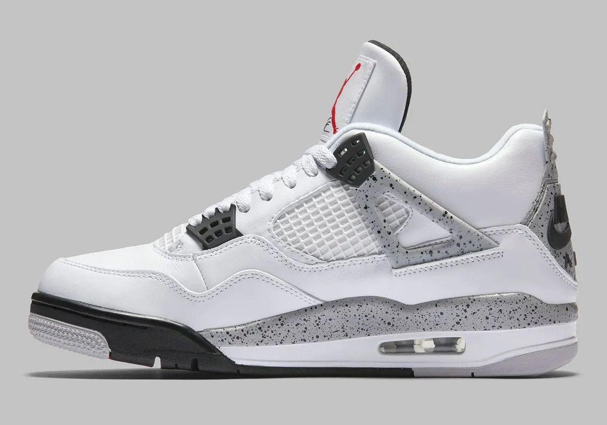 Jordan Brand × Nike Nike Jordan 4 Retro White Cement Size US 14 / EU 47 - 2 Thumbnail