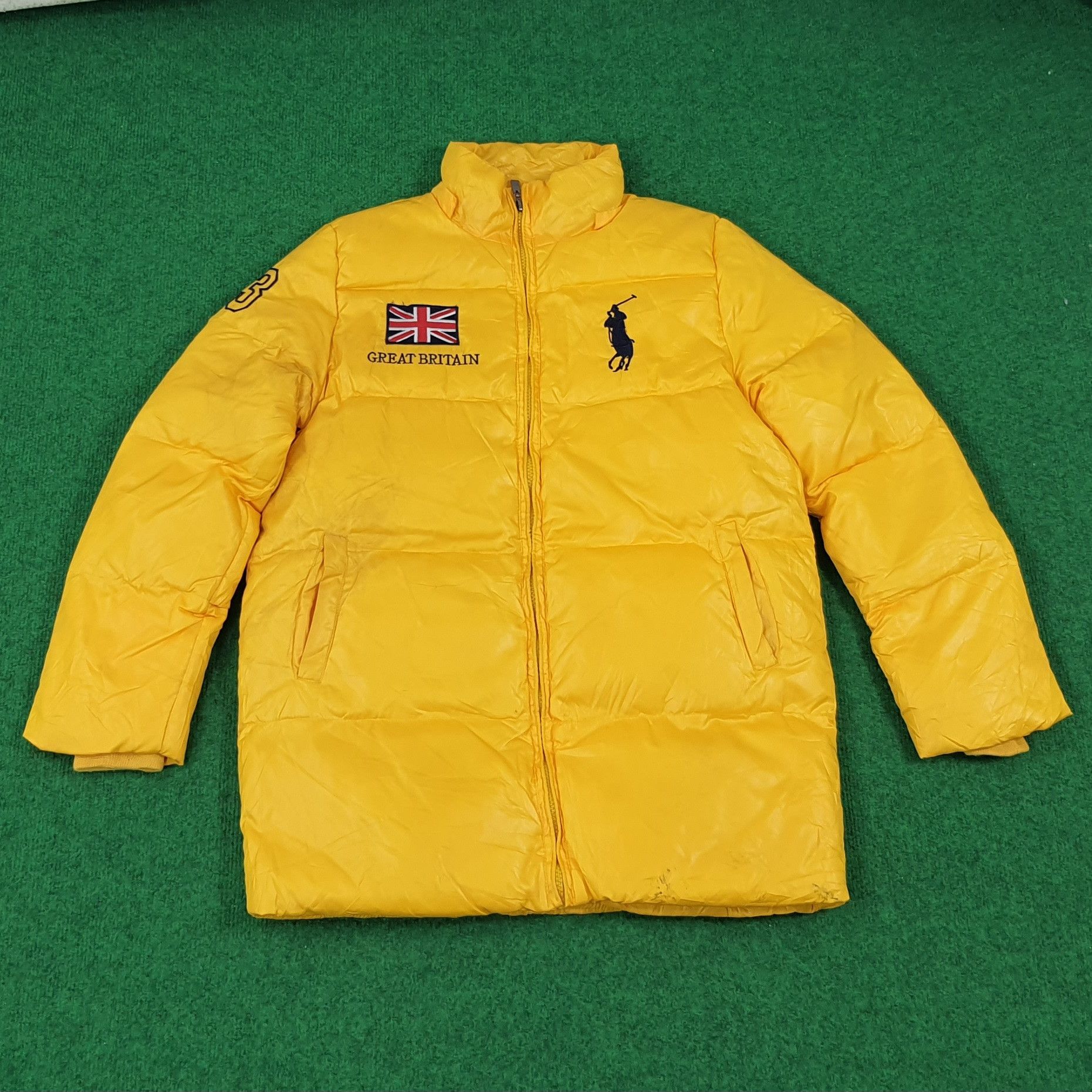 Polo Ralph Lauren × Vintage Vintage POLO by Ralph Lauren Great Britain Puffer Jacket Size US S / EU 44-46 / 1 - 3 Thumbnail