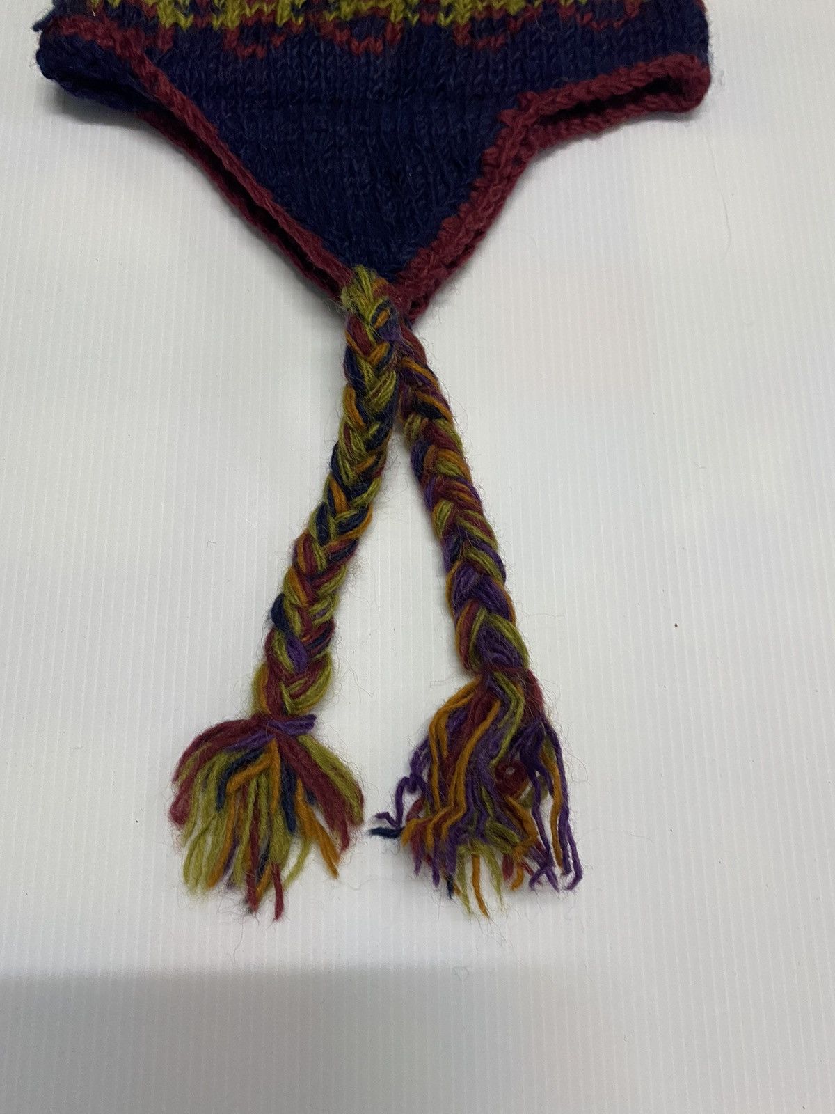 Japanese Brand Unknown Earflap Wool Beanie Hat Size ONE SIZE - 3 Thumbnail