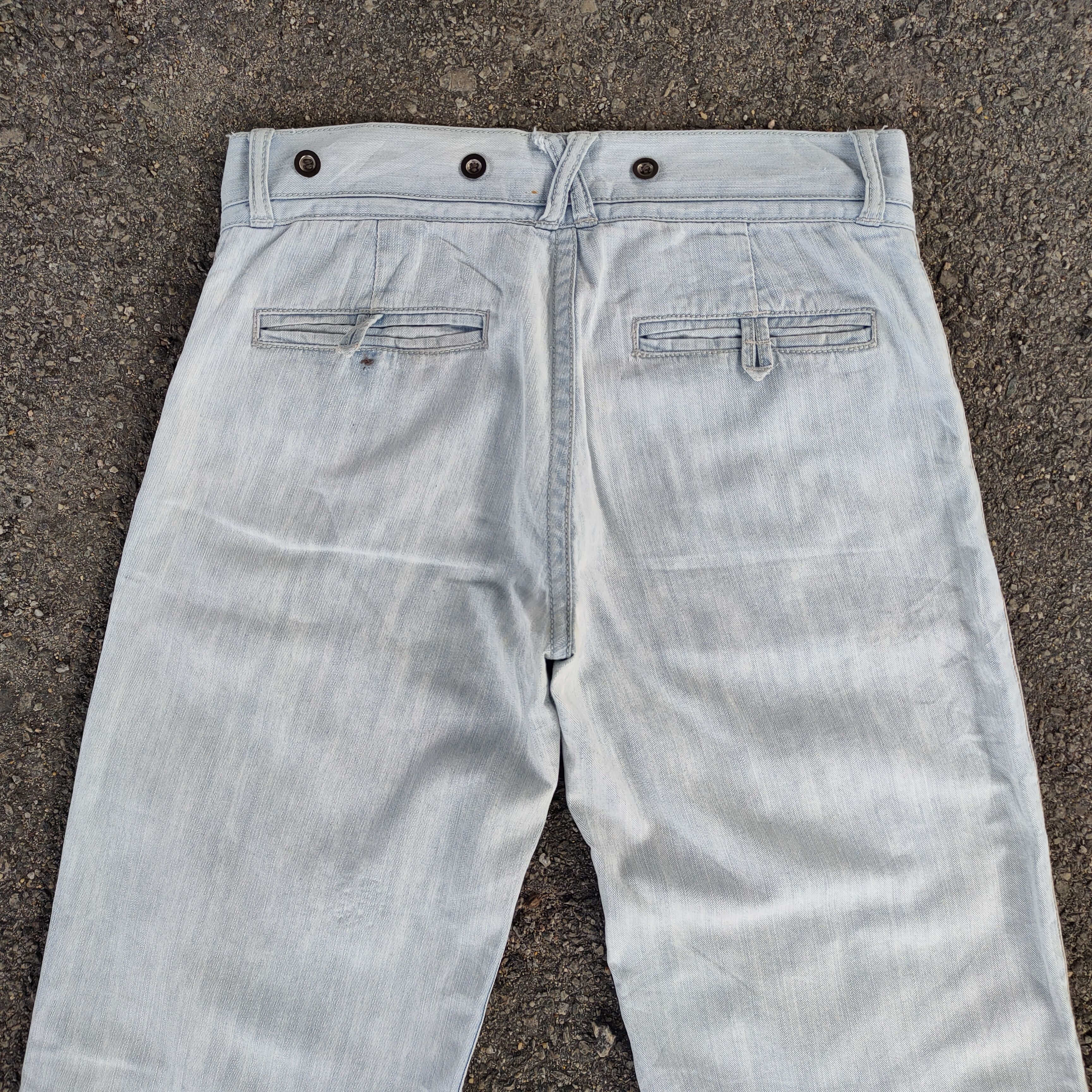 Japanese Brand VINTAGE JAPANESE FLARE FADED JEANS DENIM PANTS Size US 31 - 8 Thumbnail