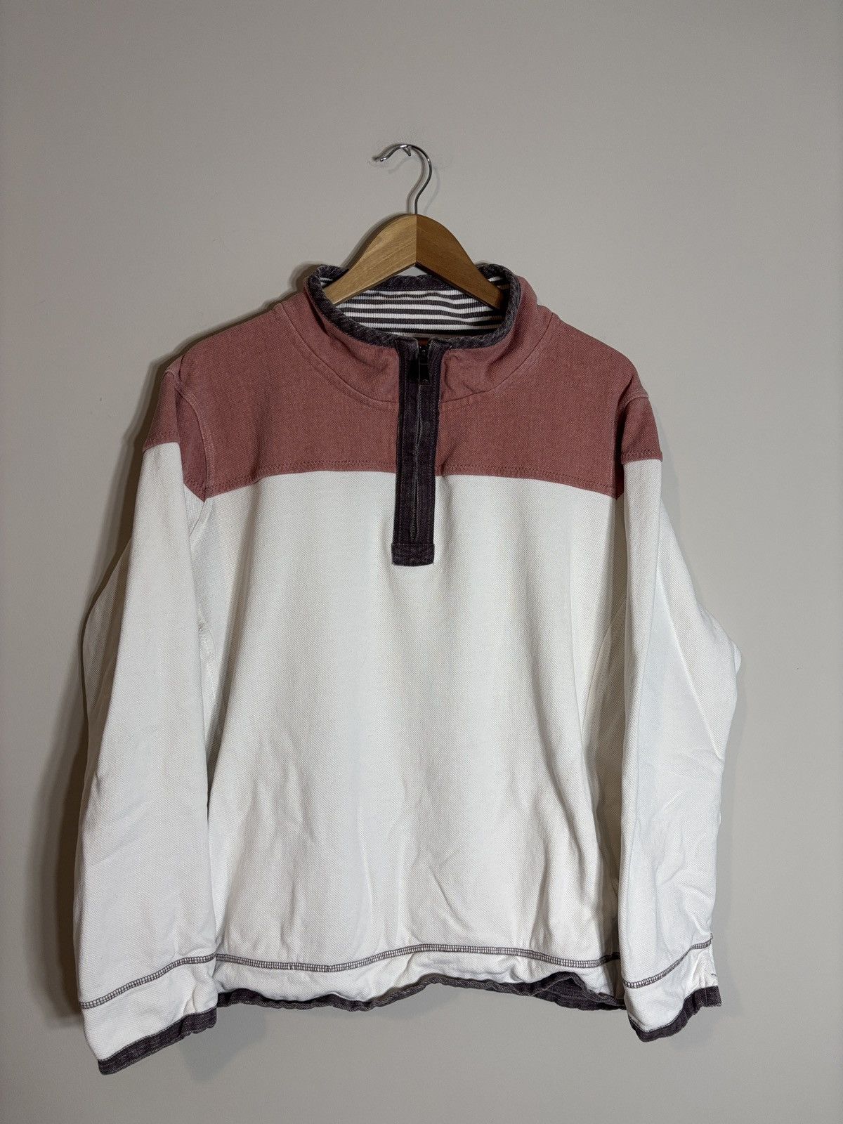 FatFace Fat Face The Airlie Quarter Zip Pullover 18 Size XL / US 12-14 / IT 48-50 - 1 Thumbnail