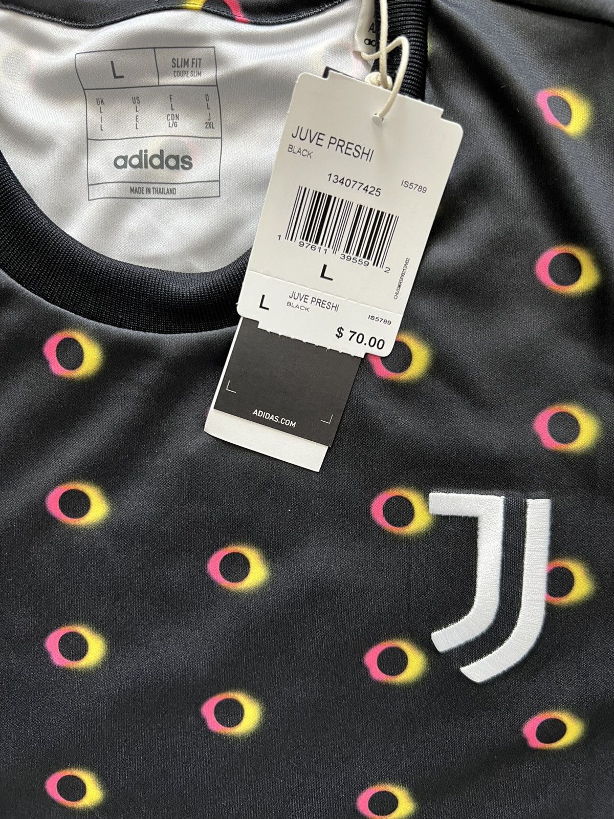 Adidas Adidas x Juventus Pre-Match 24/25 Soccer Jersey Size US L / EU 52-54 / 3 - 5 Thumbnail